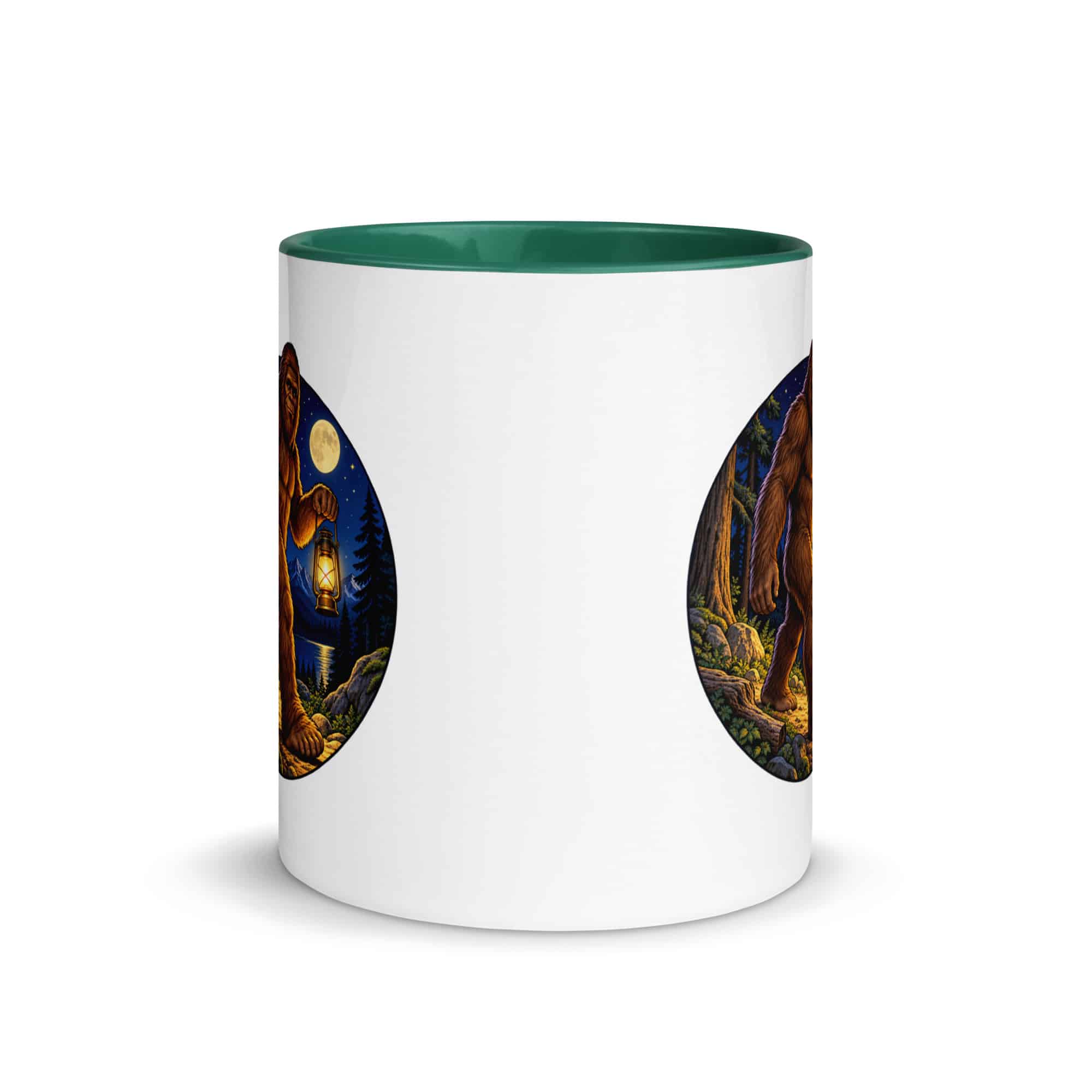 Lantern Bigfoot Color Inside Mug