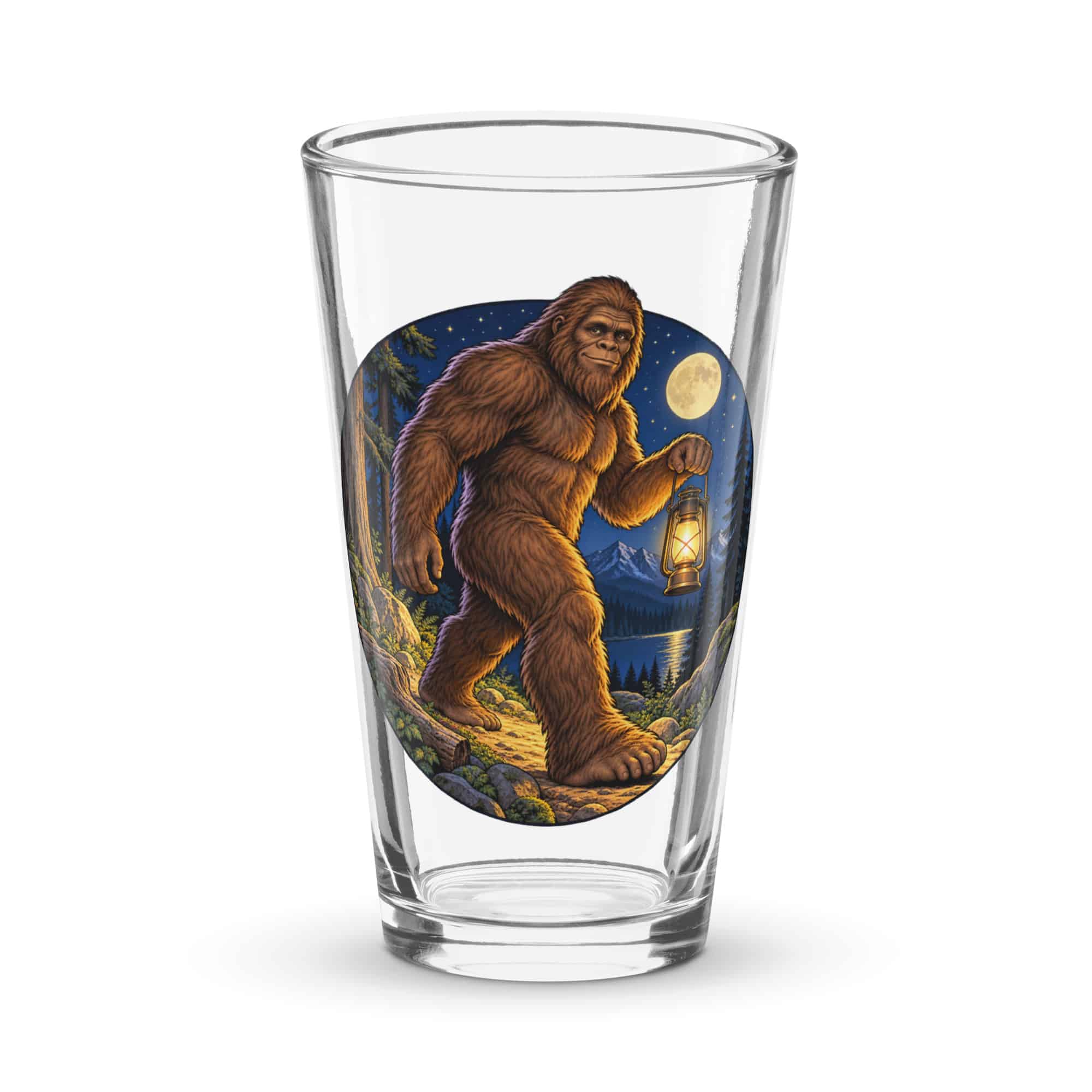 Lantern Bigfoot Pint Glass