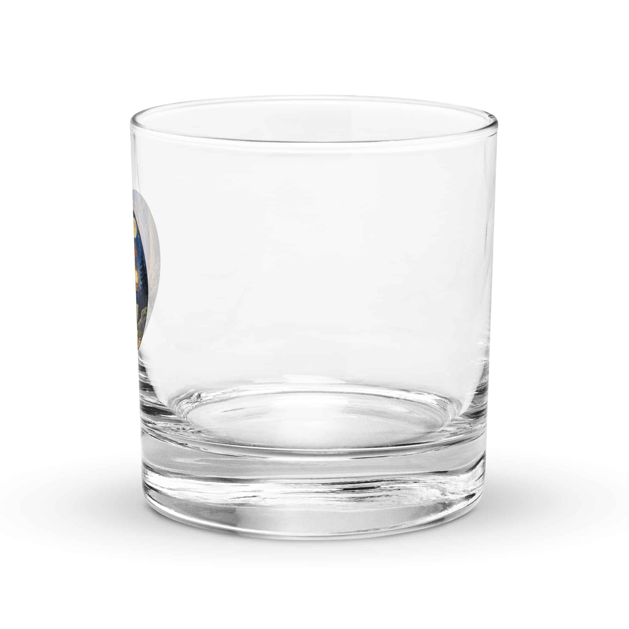 Lantern Bigfoot Rocks Glass