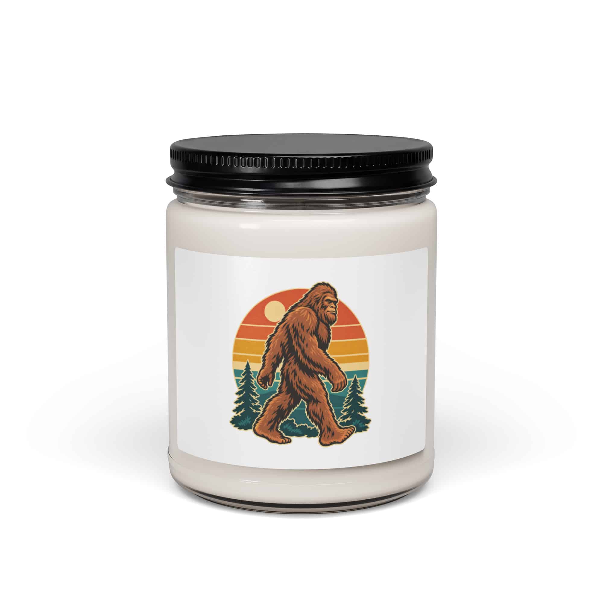 Retro Groove Bigfoot Candle
