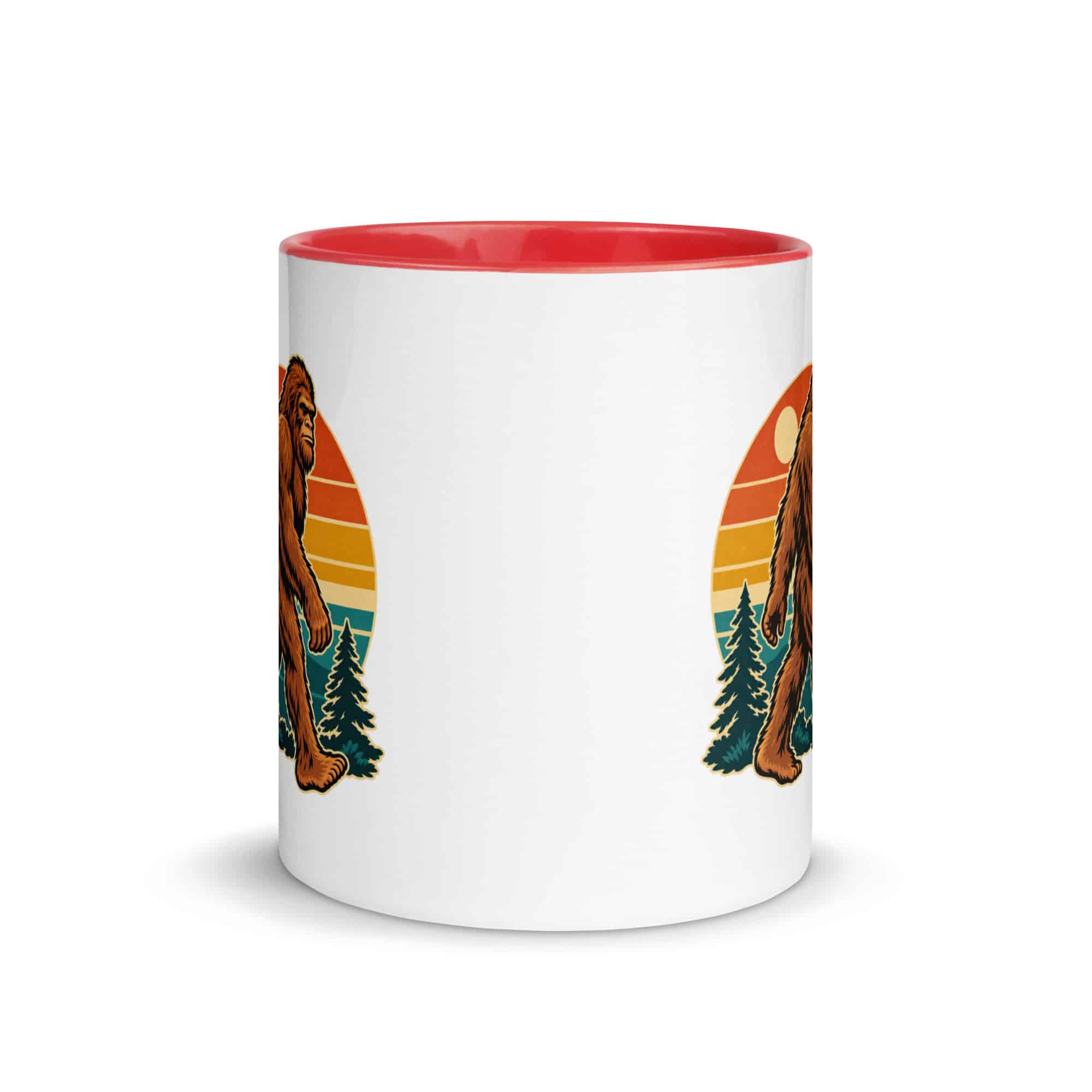 Retro Groove Bigfoot Color Inside Mug