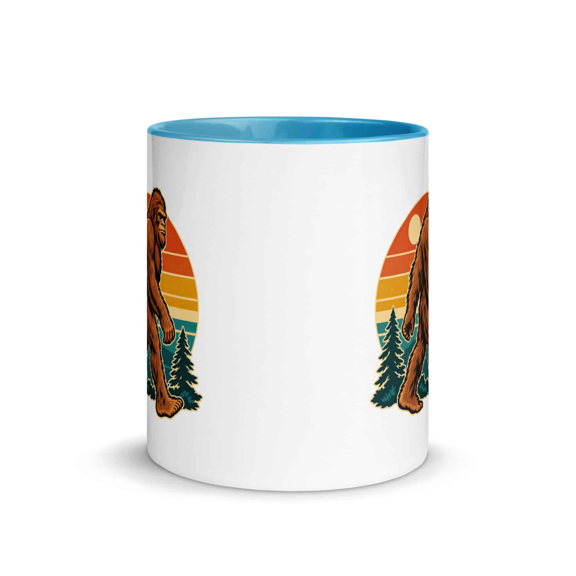 Retro Groove Bigfoot Color Inside Mug