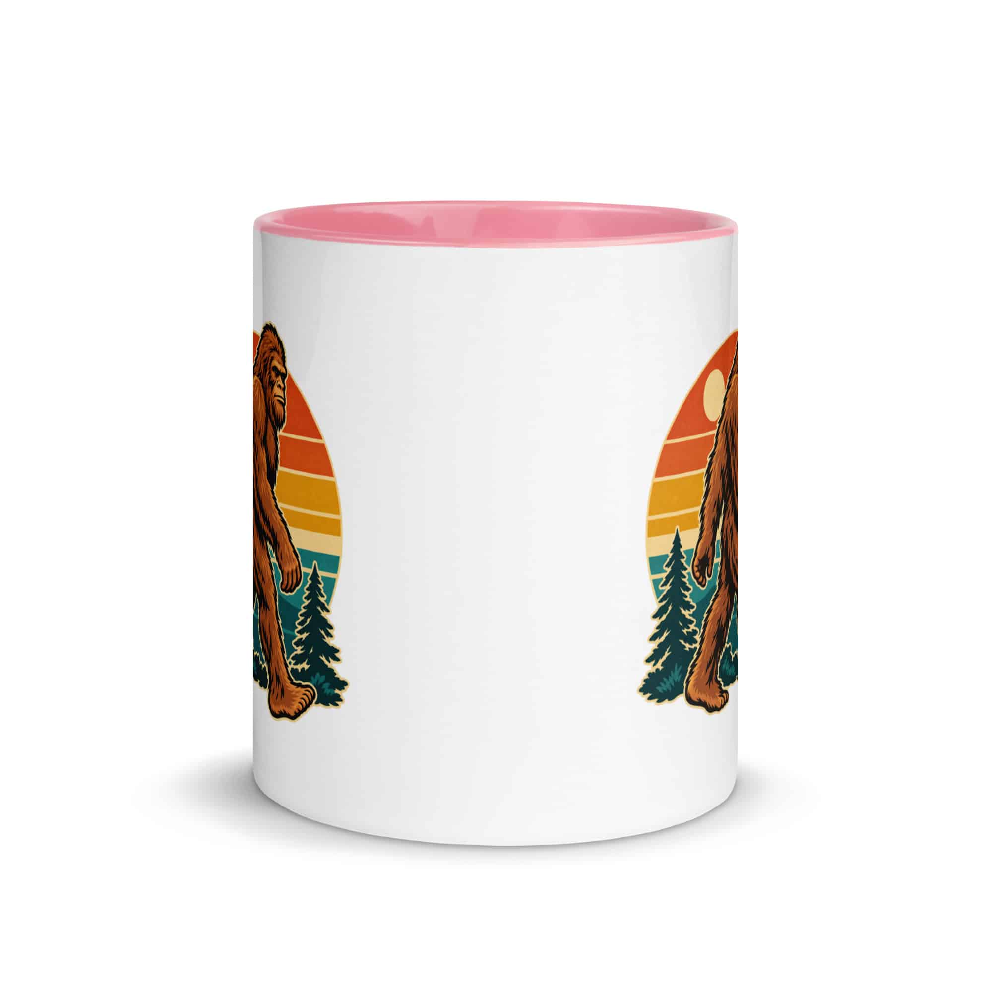 Retro Groove Bigfoot Color Inside Mug