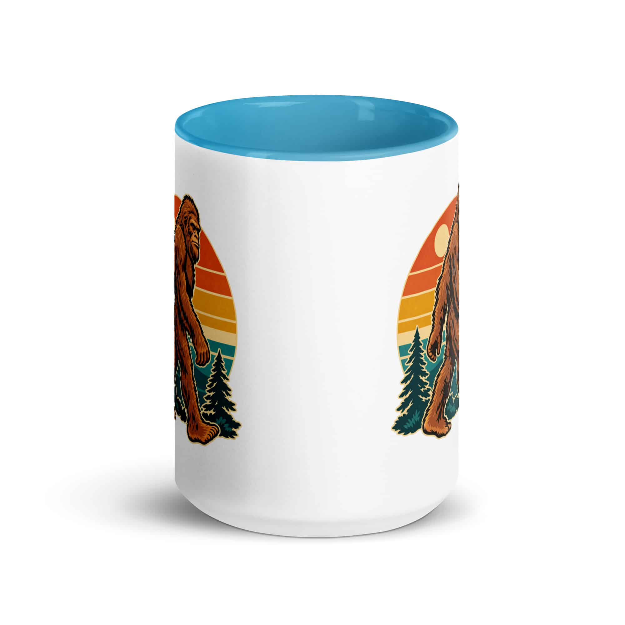 Retro Groove Bigfoot Color Inside Mug