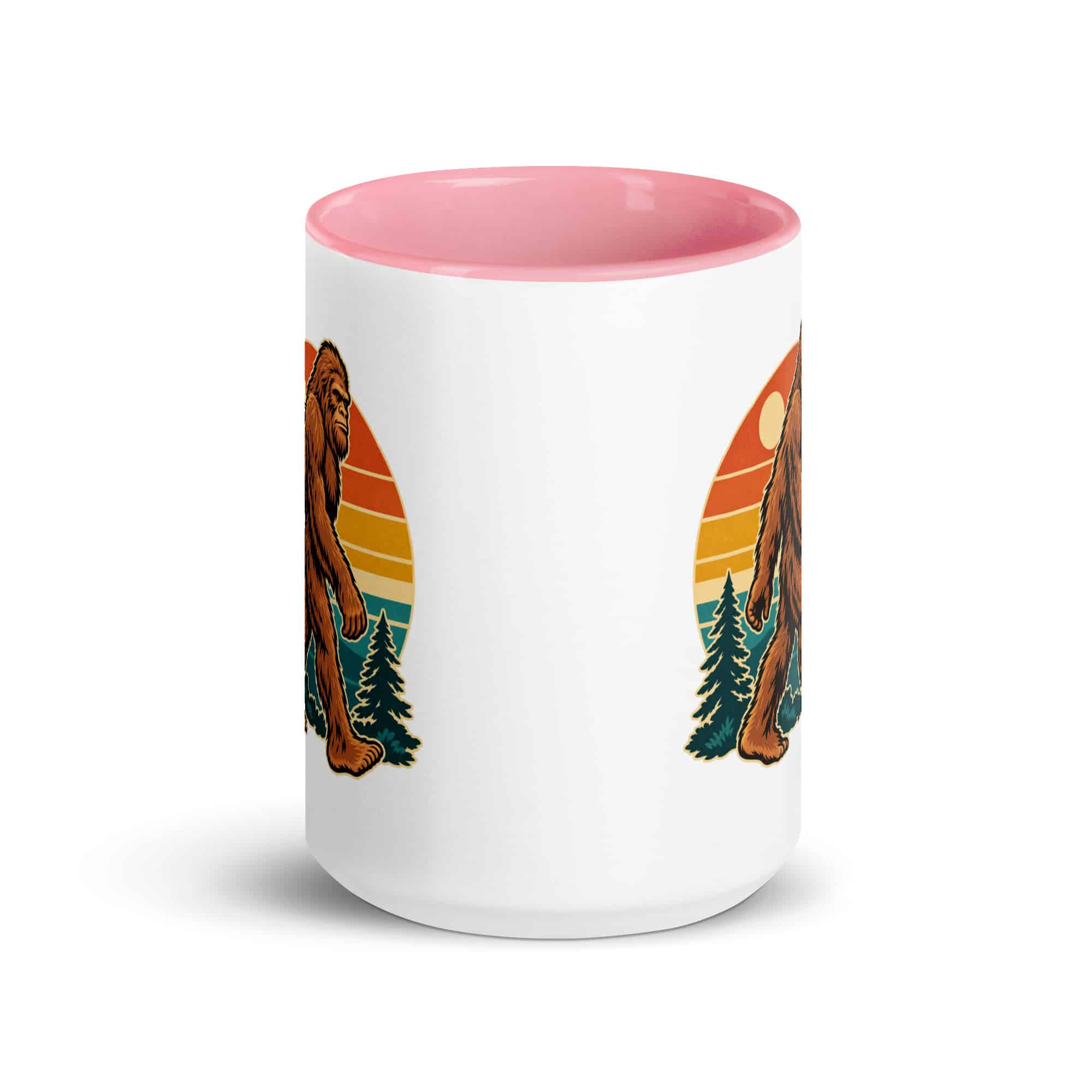 Retro Groove Bigfoot Color Inside Mug