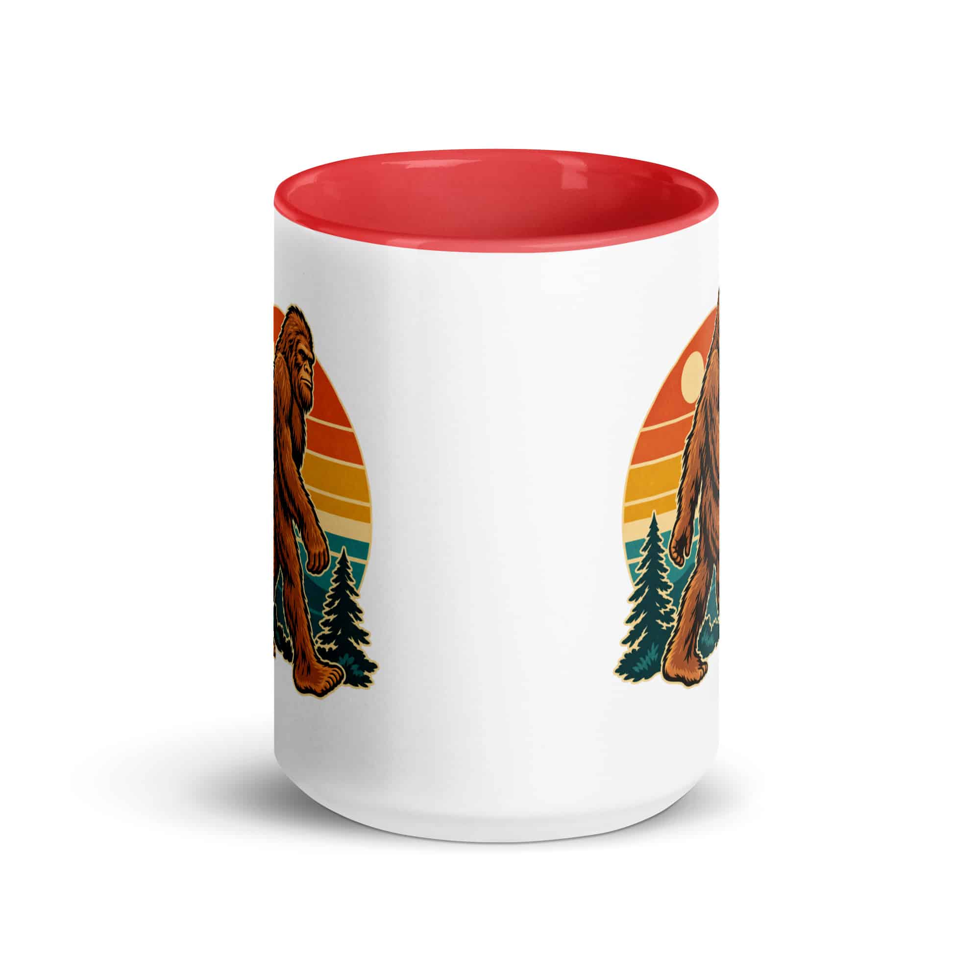 Retro Groove Bigfoot Color Inside Mug