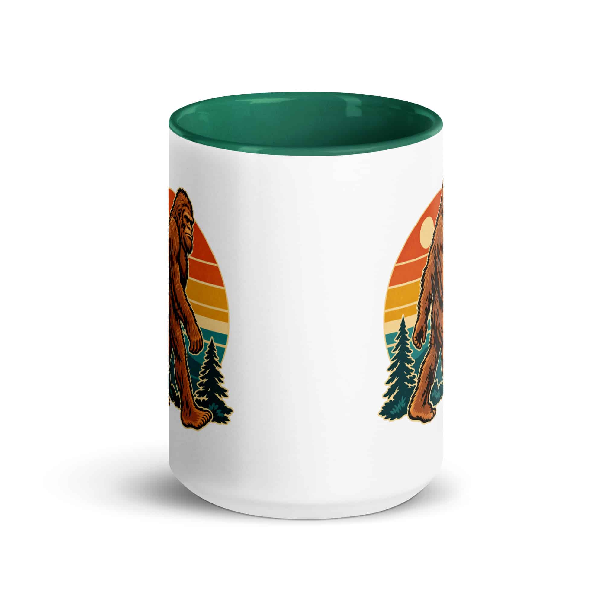 Retro Groove Bigfoot Color Inside Mug