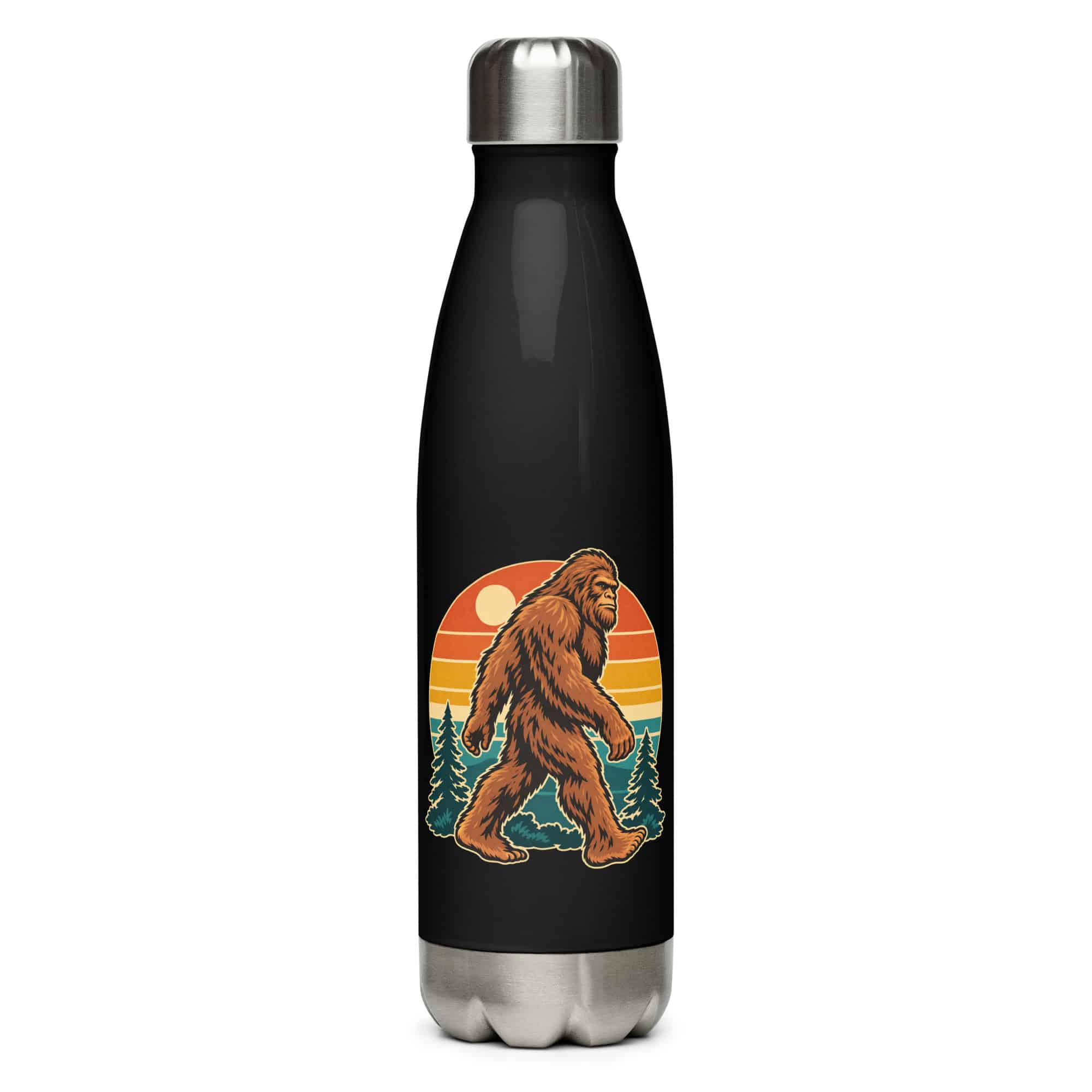 Retro Groove Bigfoot Water Bottle
