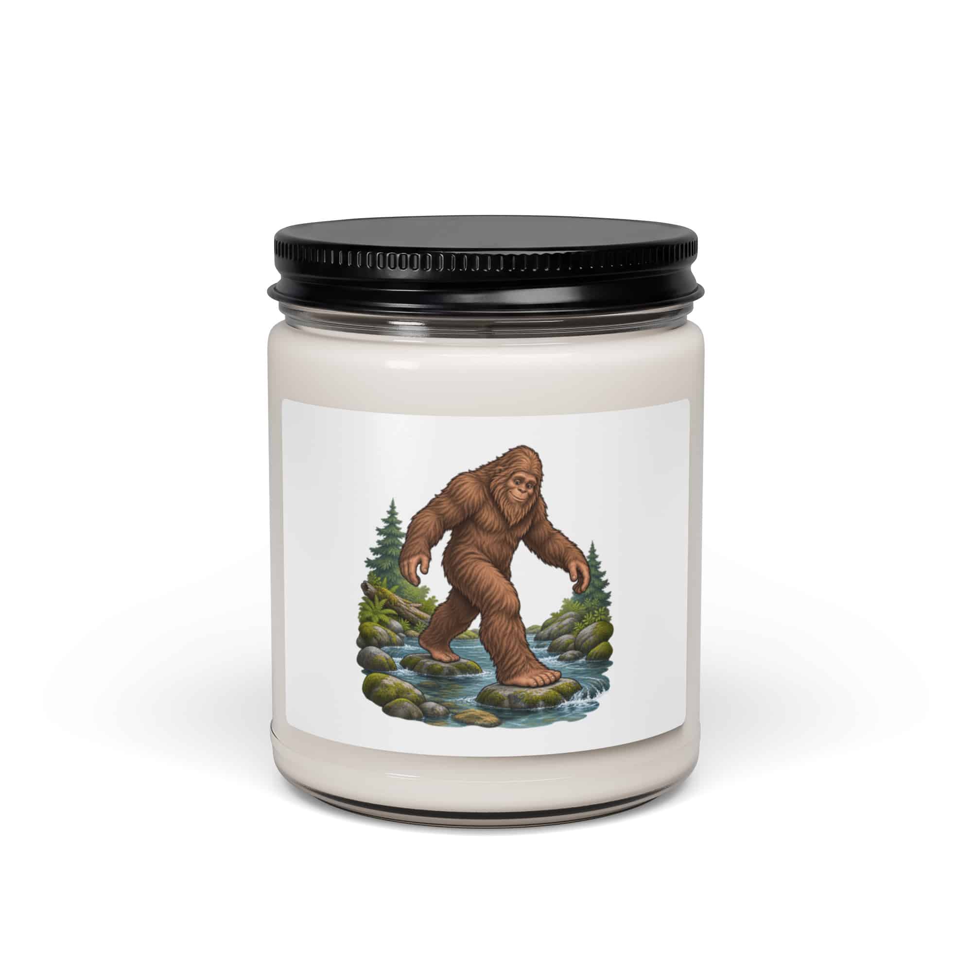 Creek Crossing Bigfoot Candle