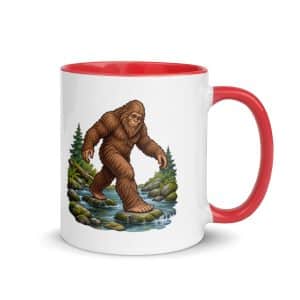 29 Bigfoot Creek Crossing Color Inside Coffee Mug - 11 oz - Main
