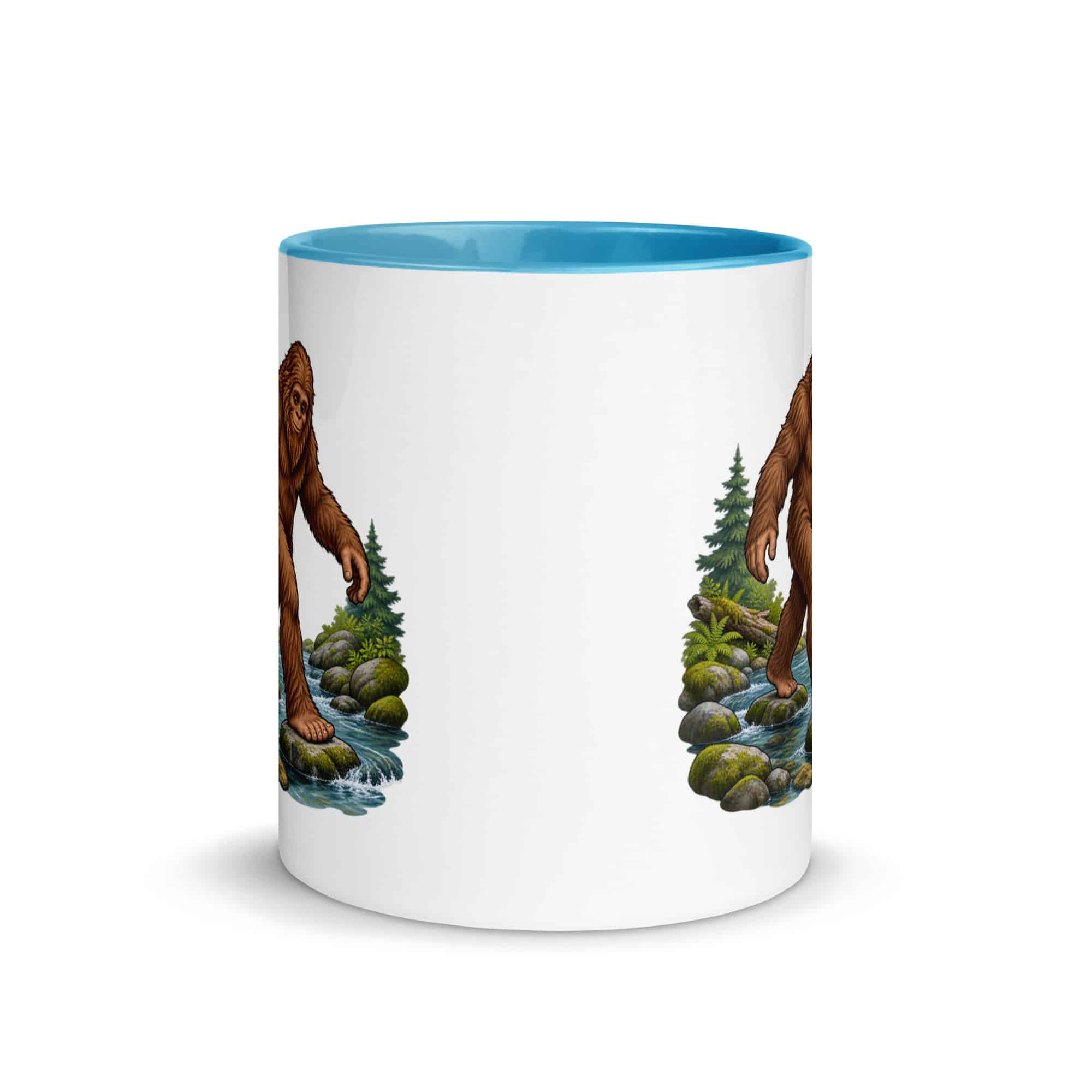 Creek Crossing Bigfoot Color Inside Mug