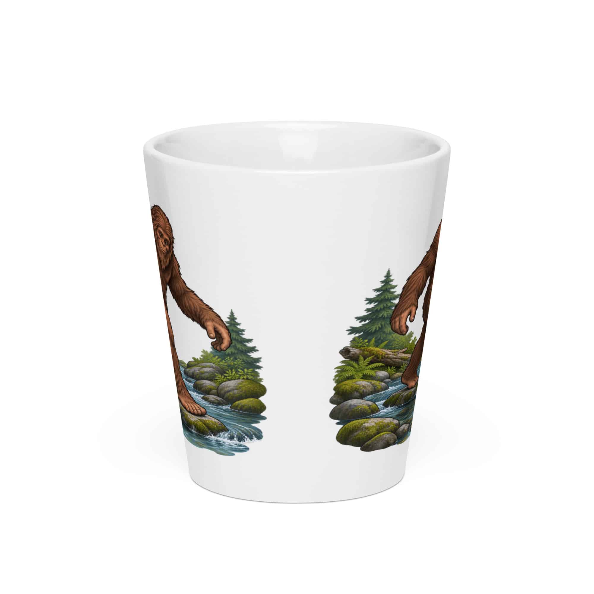 Bigfoot Creek Crossing Latte Mug