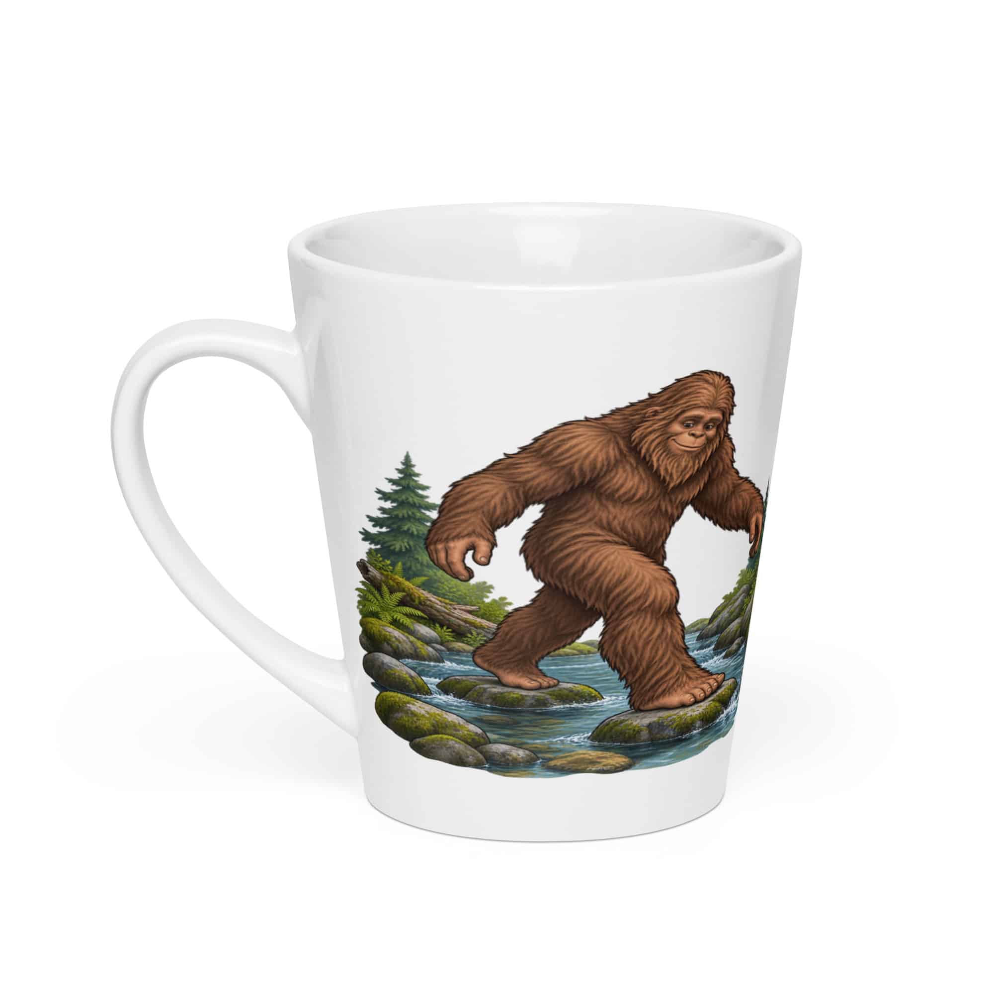 Bigfoot Creek Crossing Latte Mug