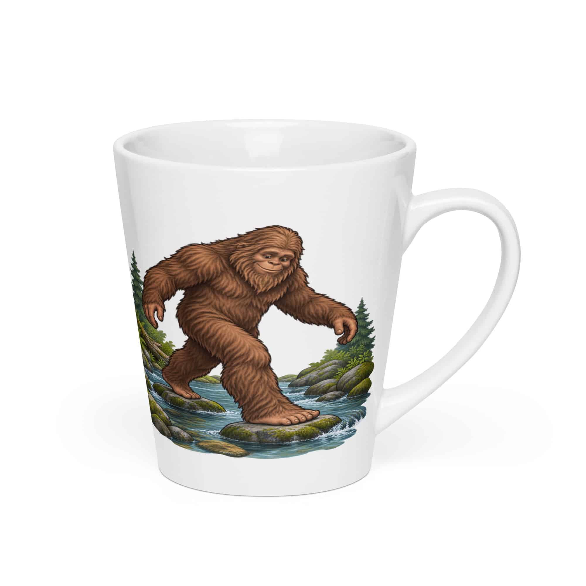 Bigfoot Creek Crossing Latte Mug
