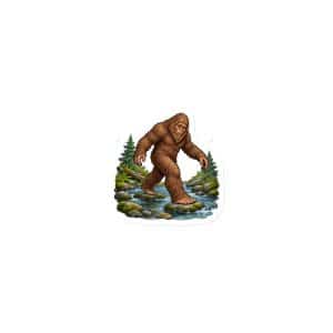 29 Bigfoot Creek Crossing Die-Cut Magnet - 3″×3″ - Main