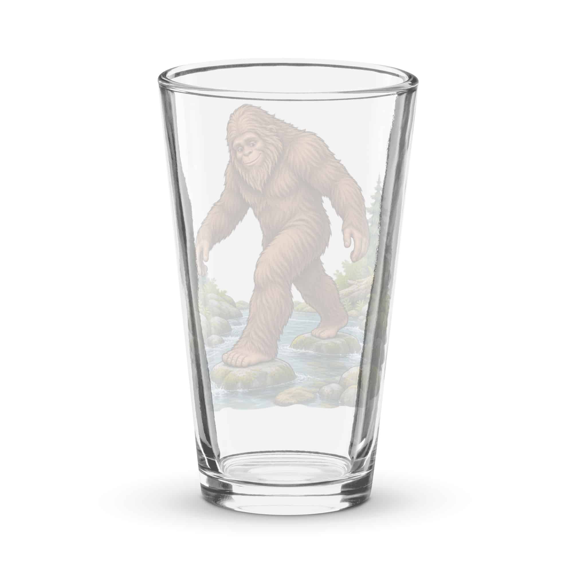 Creek Crossing Bigfoot Pint Glass