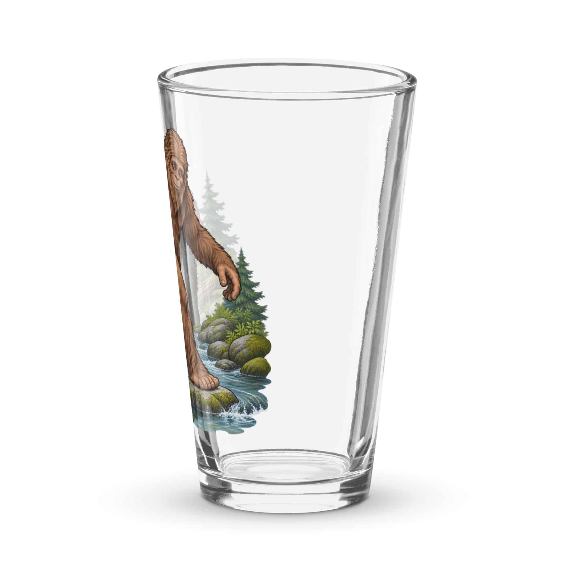 Creek Crossing Bigfoot Pint Glass