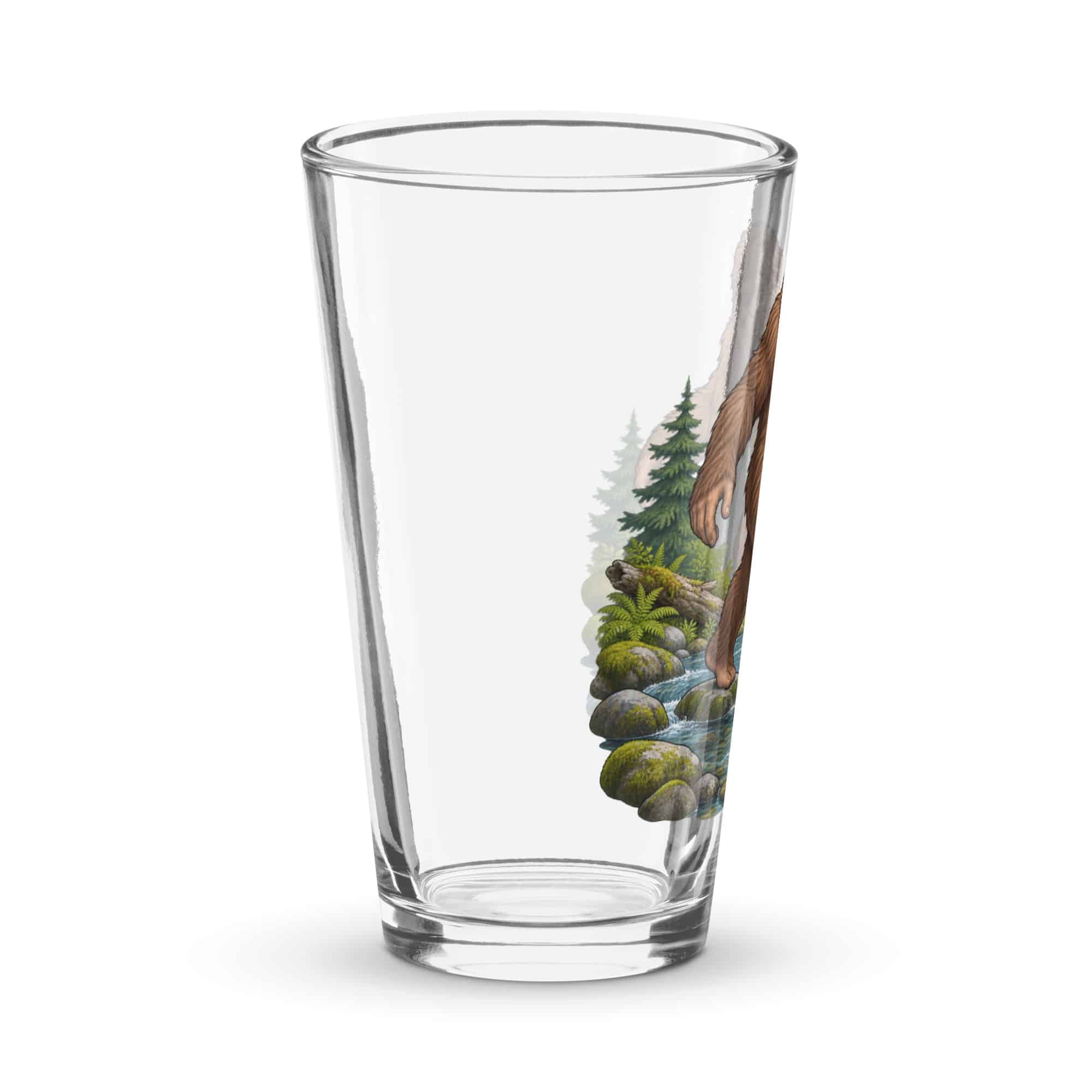 Creek Crossing Bigfoot Pint Glass