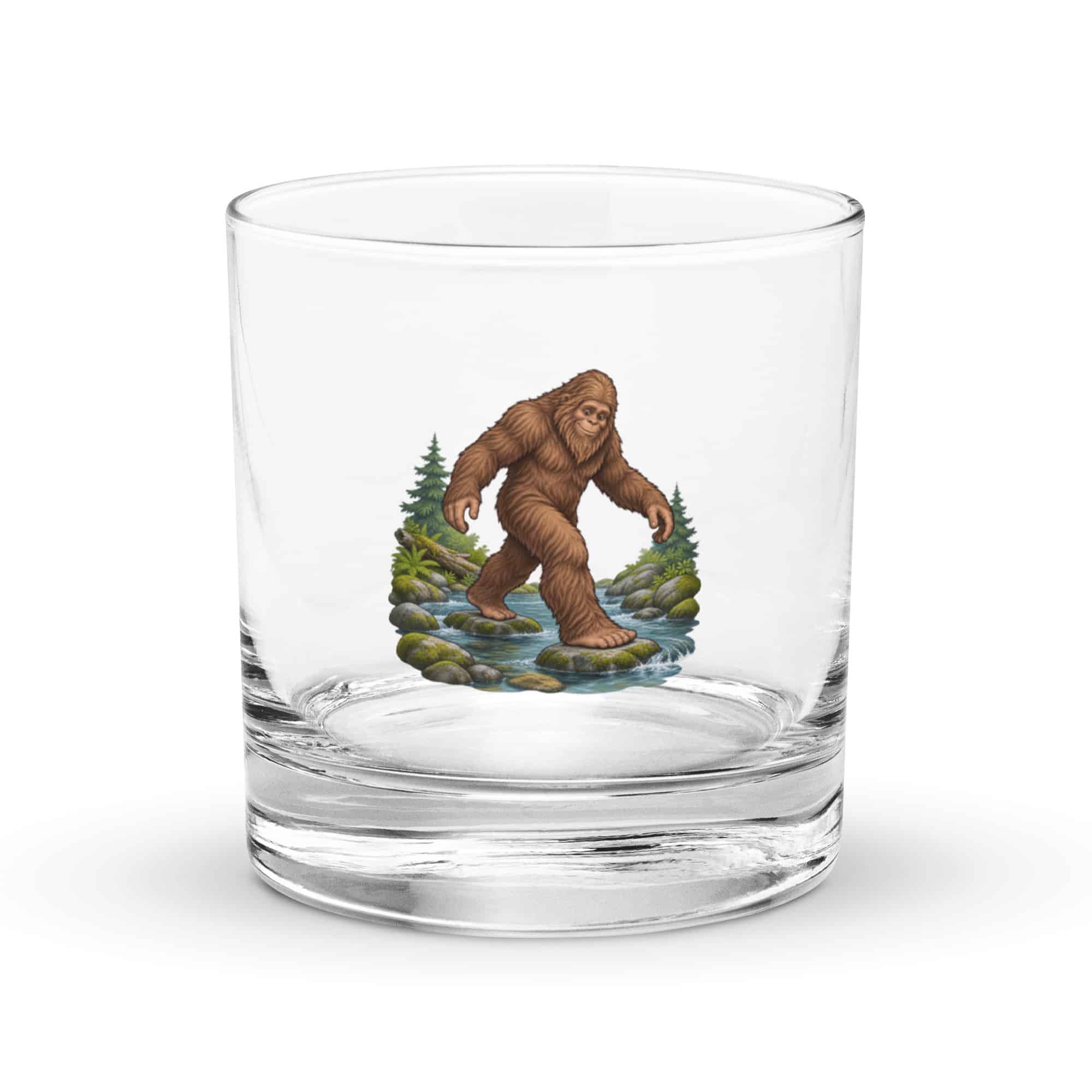 Creek Crossing Bigfoot Rocks Glass