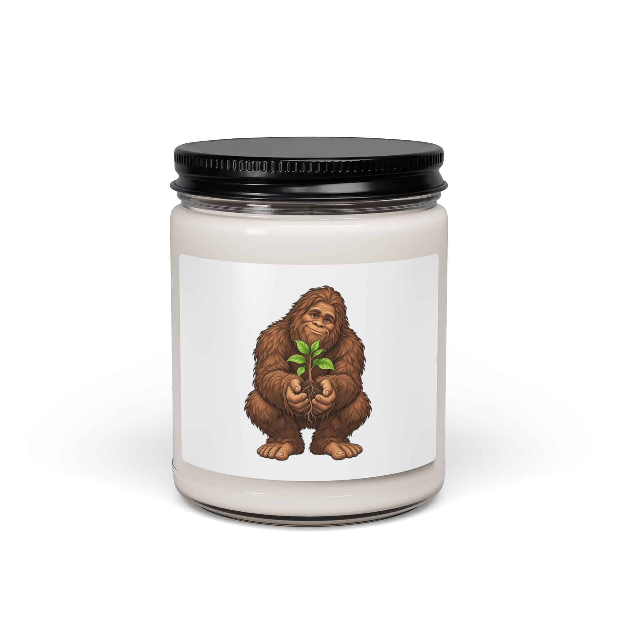 Forest Heart Bigfoot Candle
