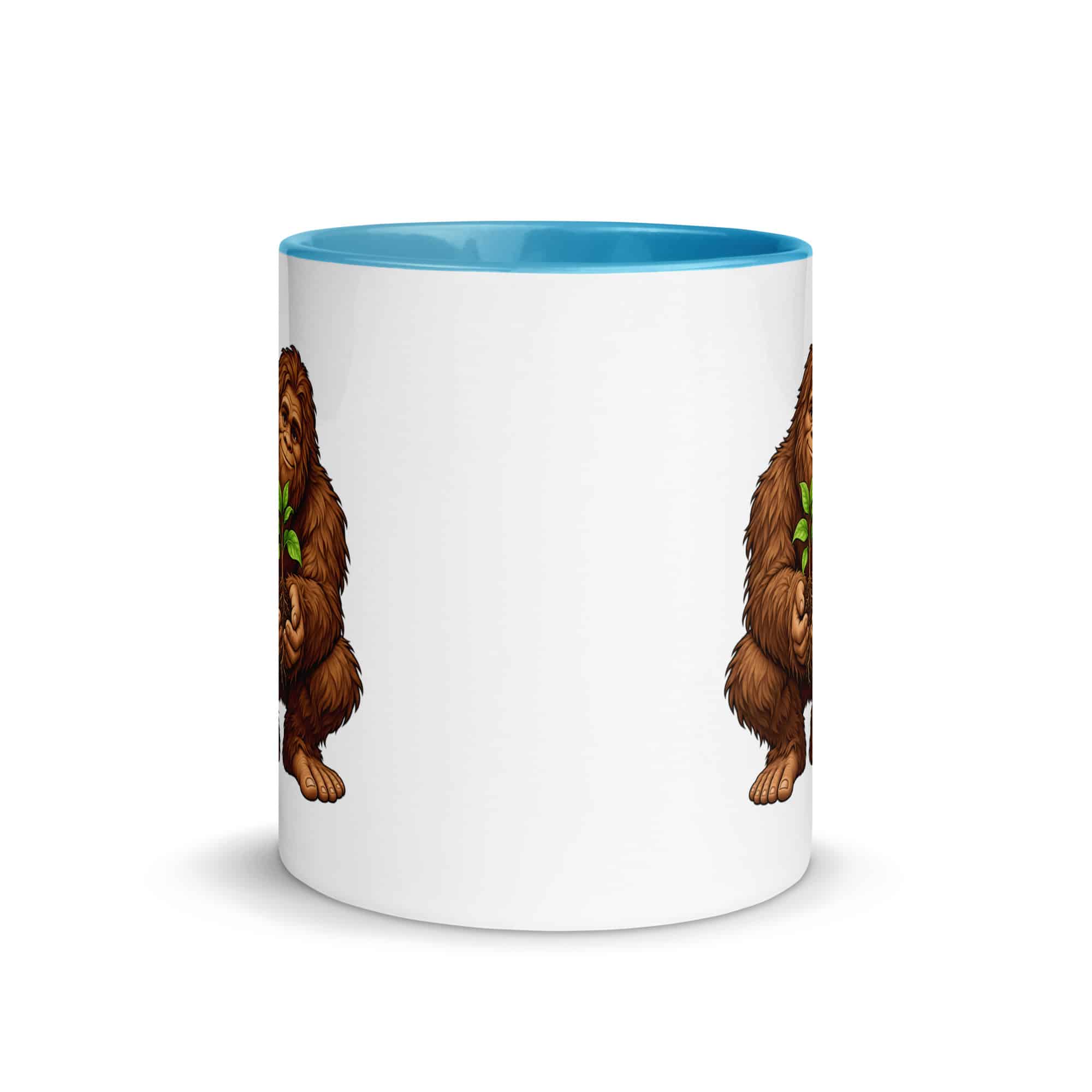 Forest Heart Bigfoot Color Inside Mug