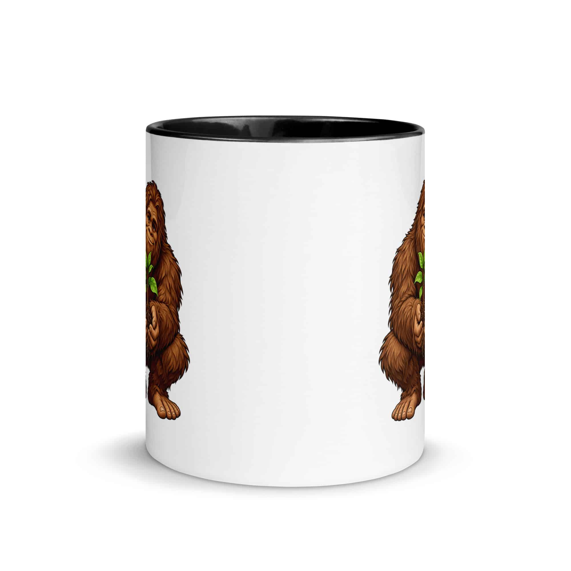 Forest Heart Bigfoot Color Inside Mug