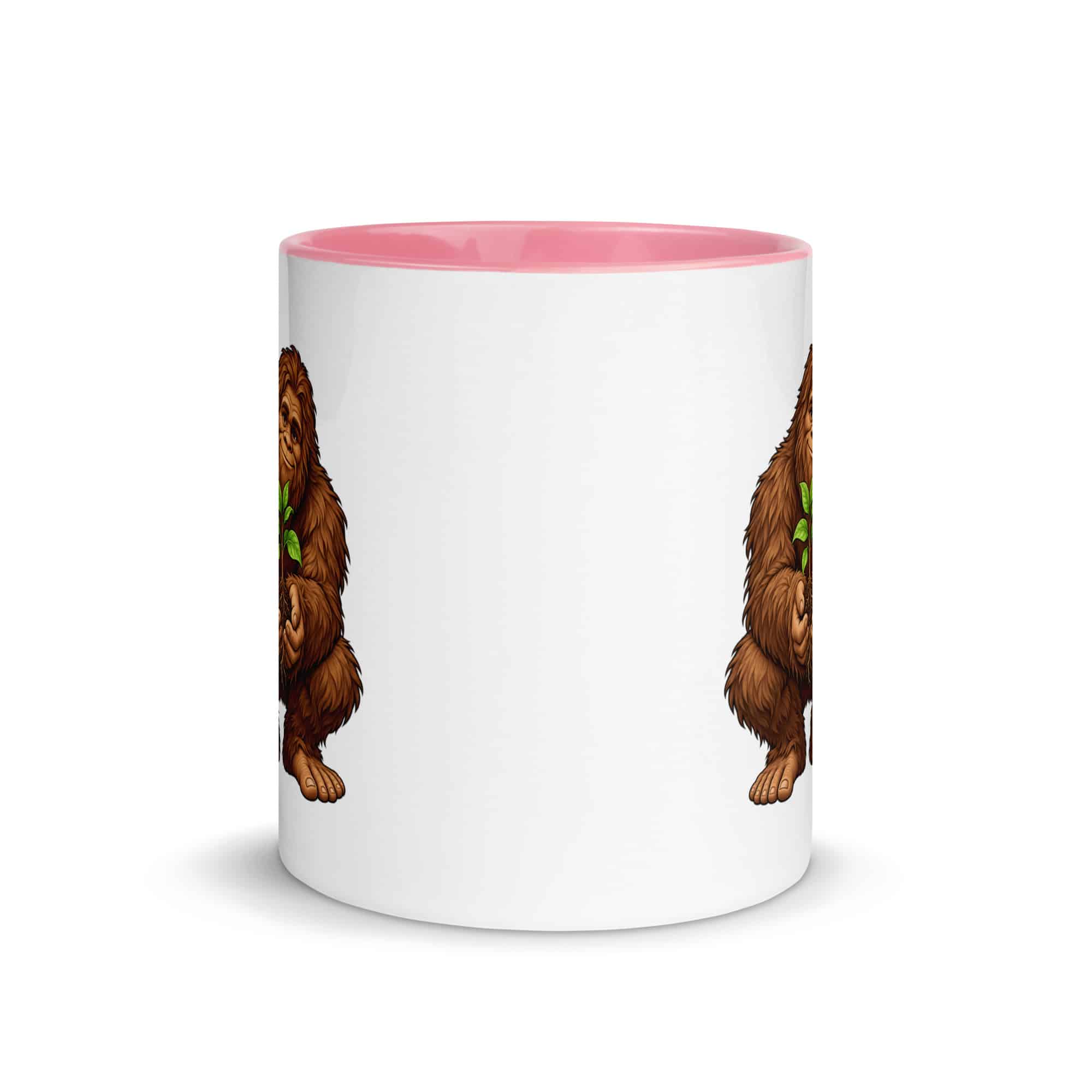 Forest Heart Bigfoot Color Inside Mug