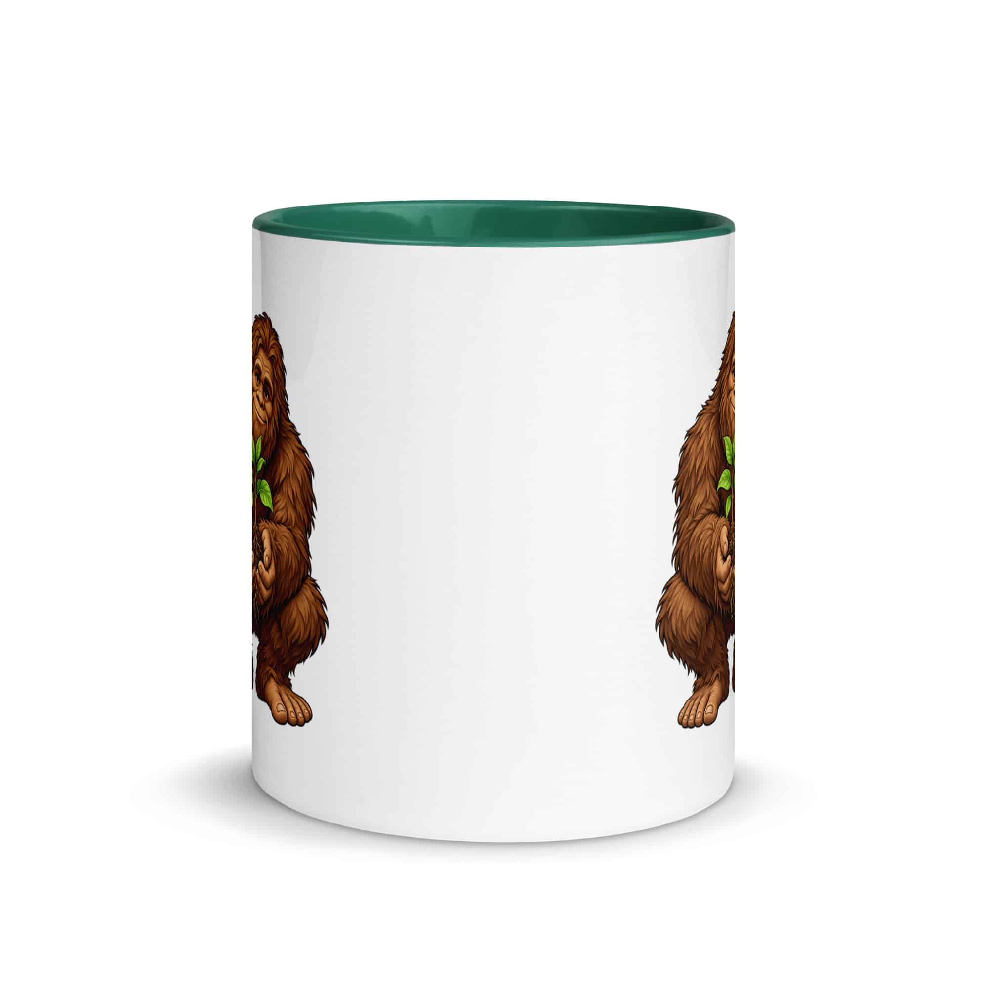 Forest Heart Bigfoot Color Inside Mug