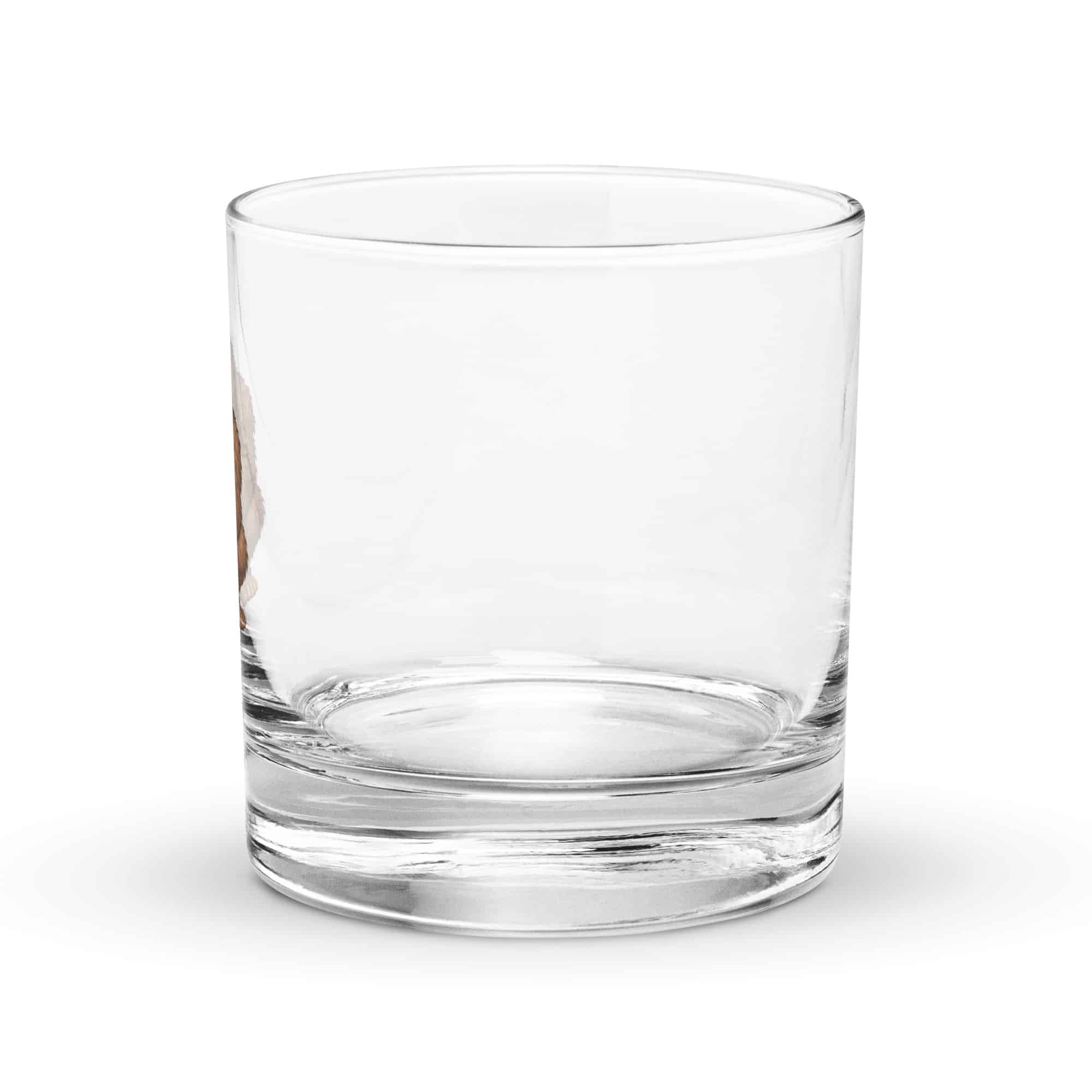 Forest Heart Bigfoot Rocks Glass