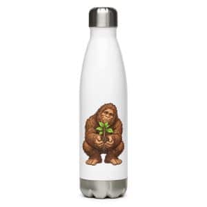30 Bigfoot Forest Heart Stainless Steel Water Bottle - 17 oz - Main