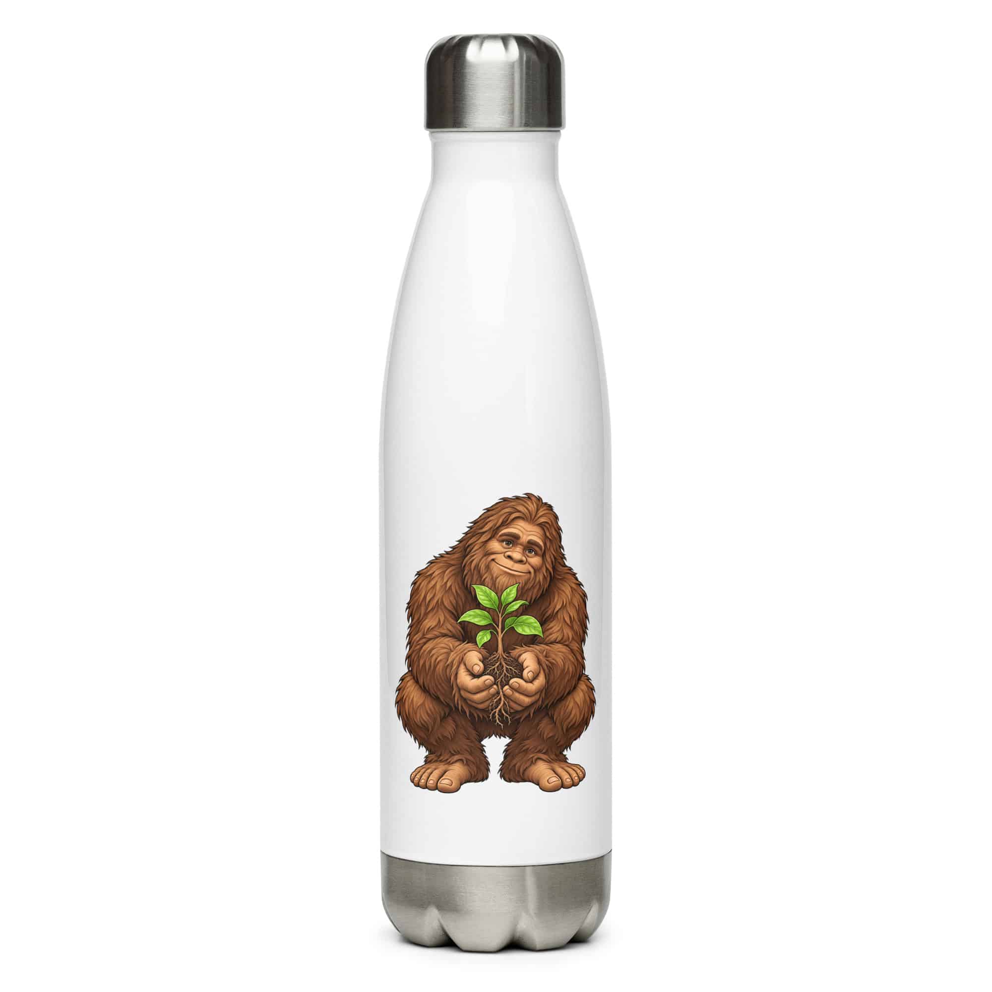 Forest Heart Bigfoot Water Bottle