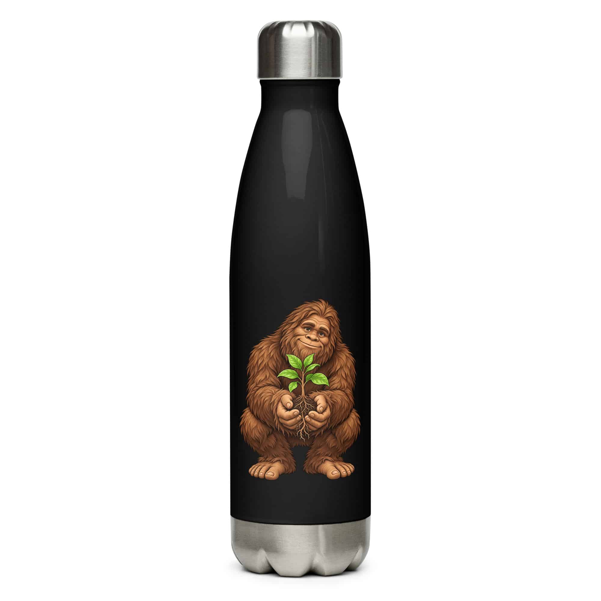 Forest Heart Bigfoot Water Bottle