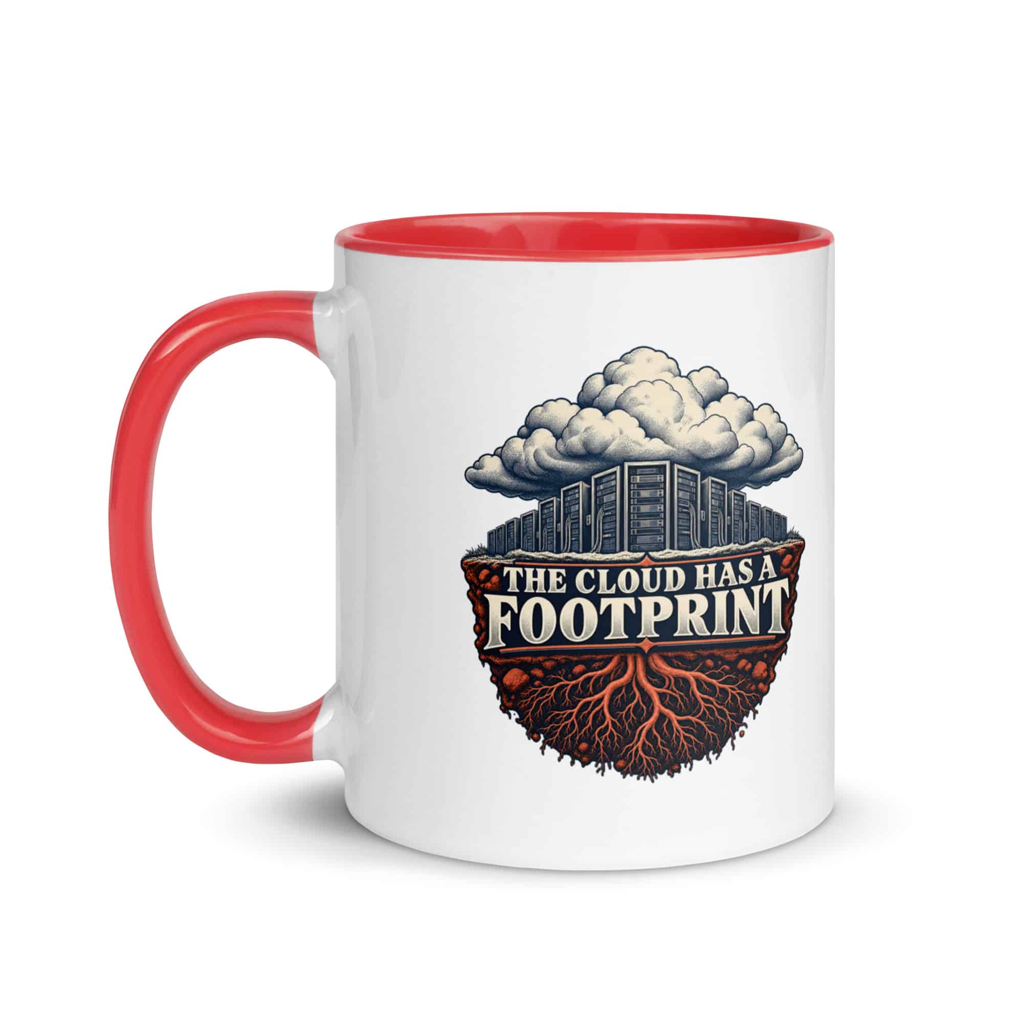 Color Inside Coffee Mug: The cloud has a footprint