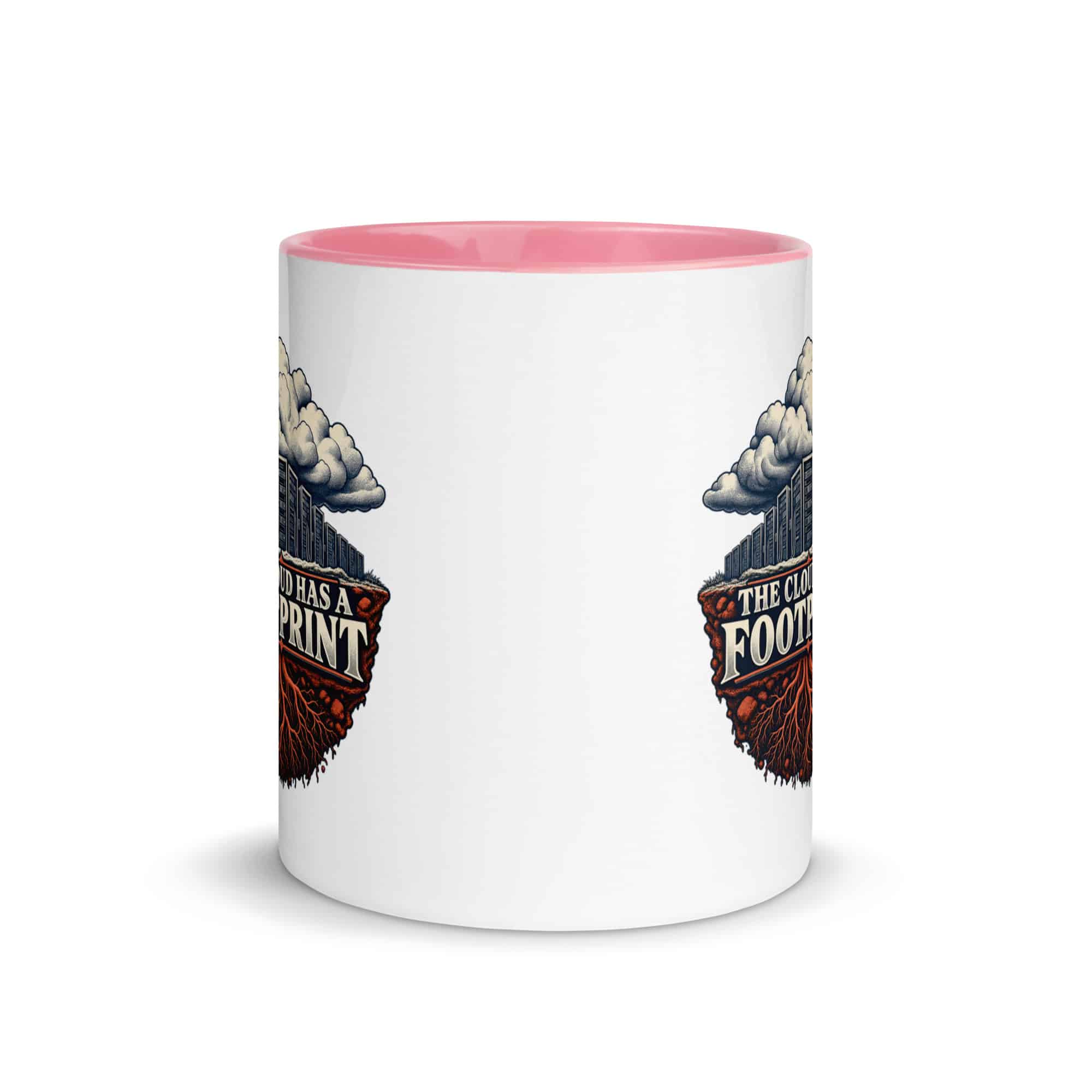 Color Inside Coffee Mug: The cloud has a footprint