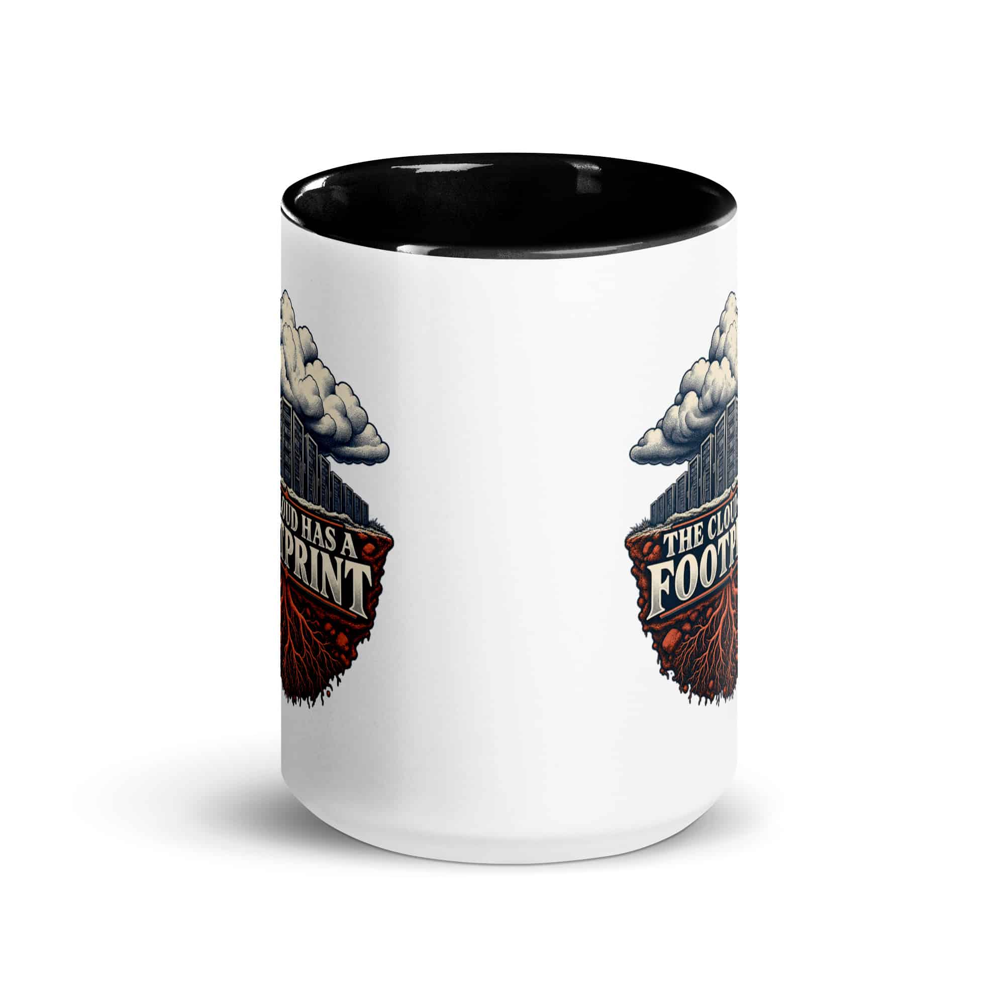 Color Inside Coffee Mug: The cloud has a footprint