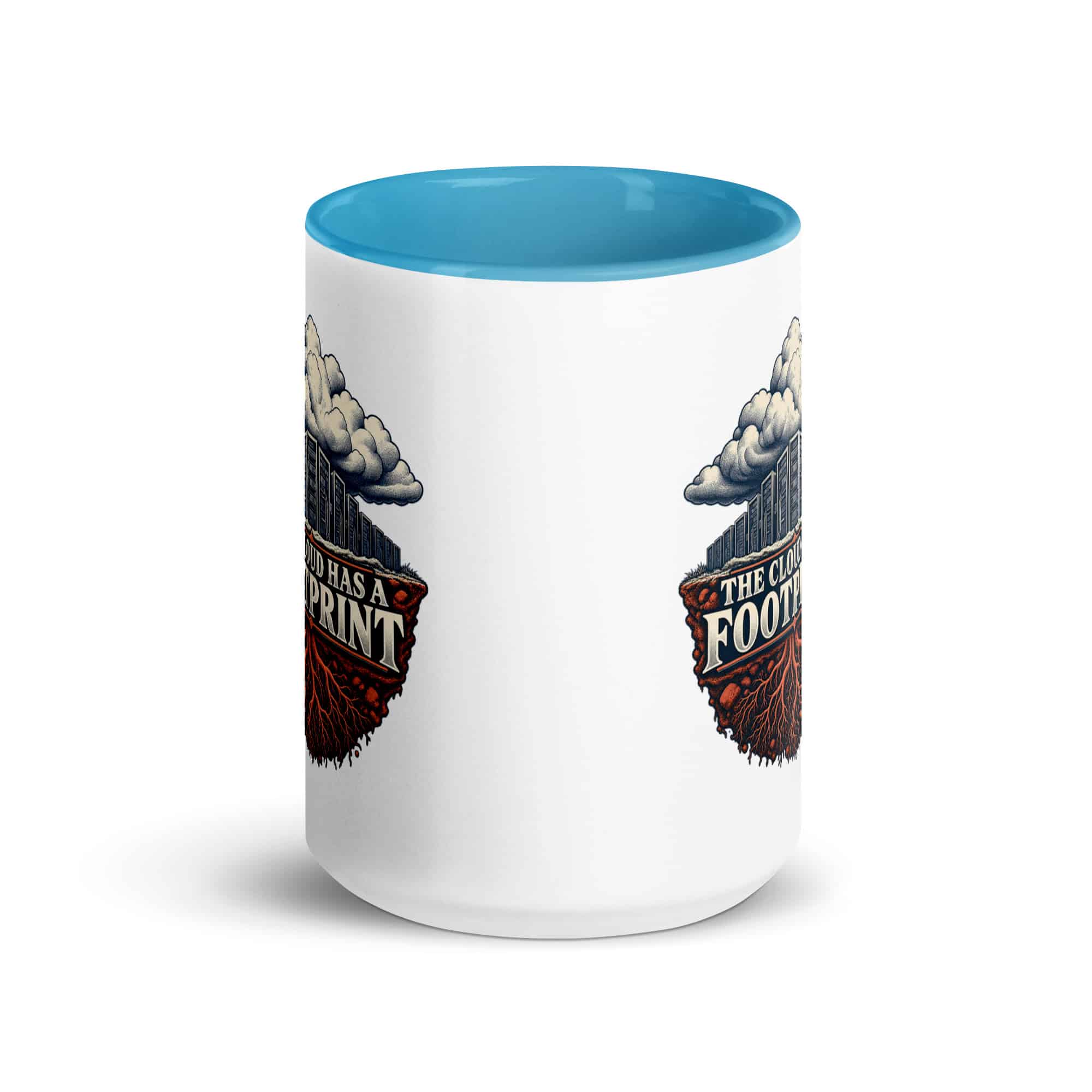 Color Inside Coffee Mug: The cloud has a footprint