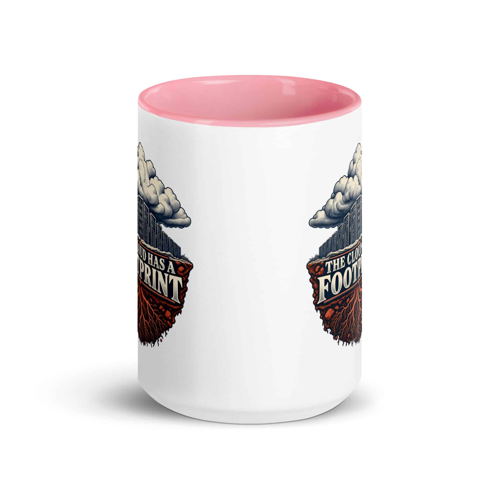 Color Inside Coffee Mug: The cloud has a footprint