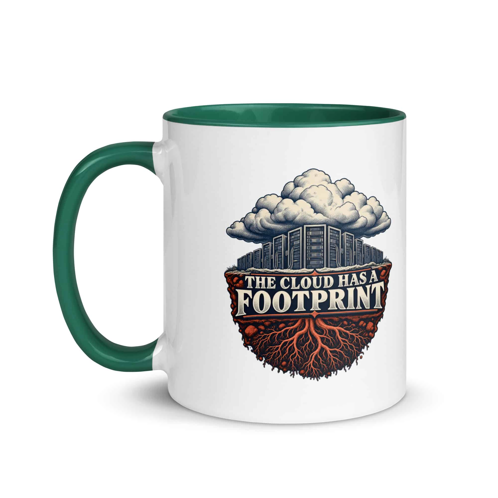 Color Inside Coffee Mug: The cloud has a footprint