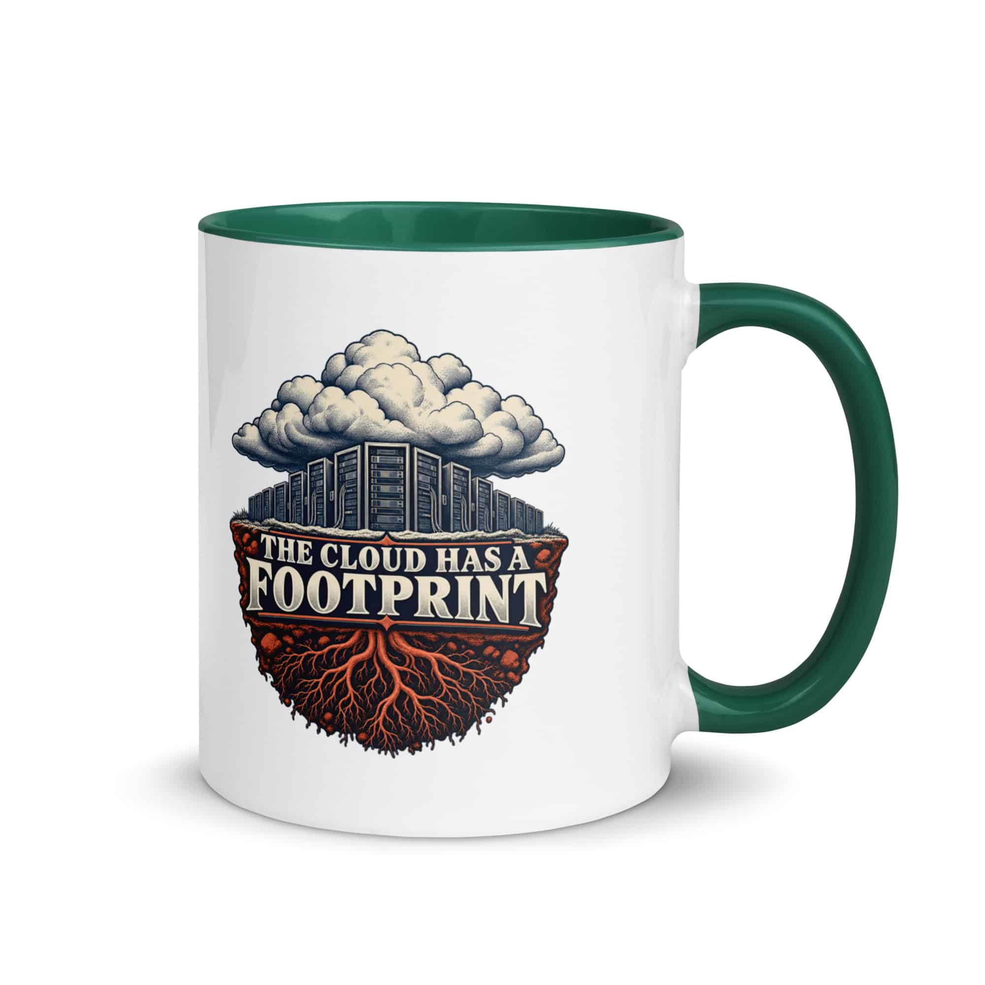 Color Inside Coffee Mug: The cloud has a footprint
