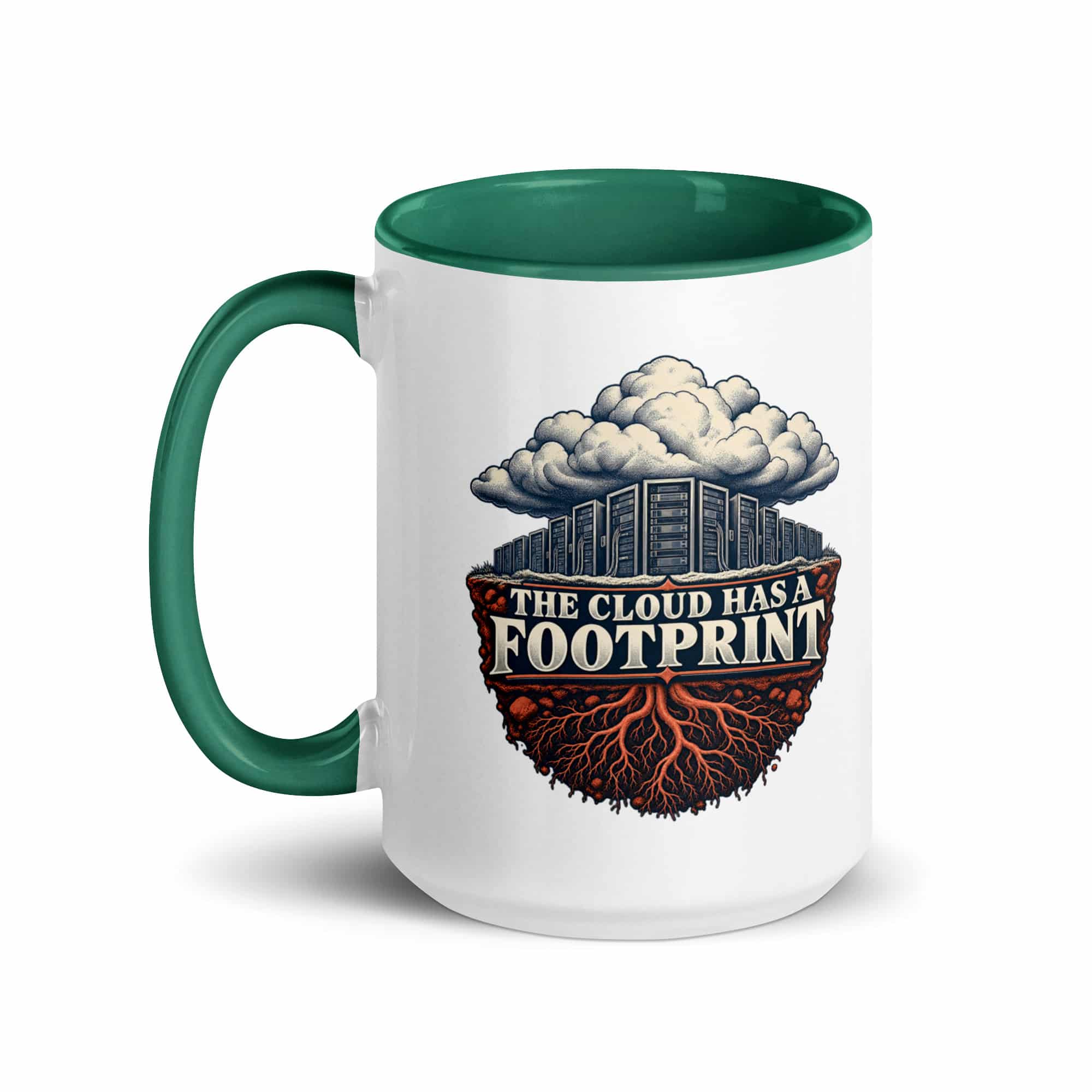 Color Inside Coffee Mug: The cloud has a footprint