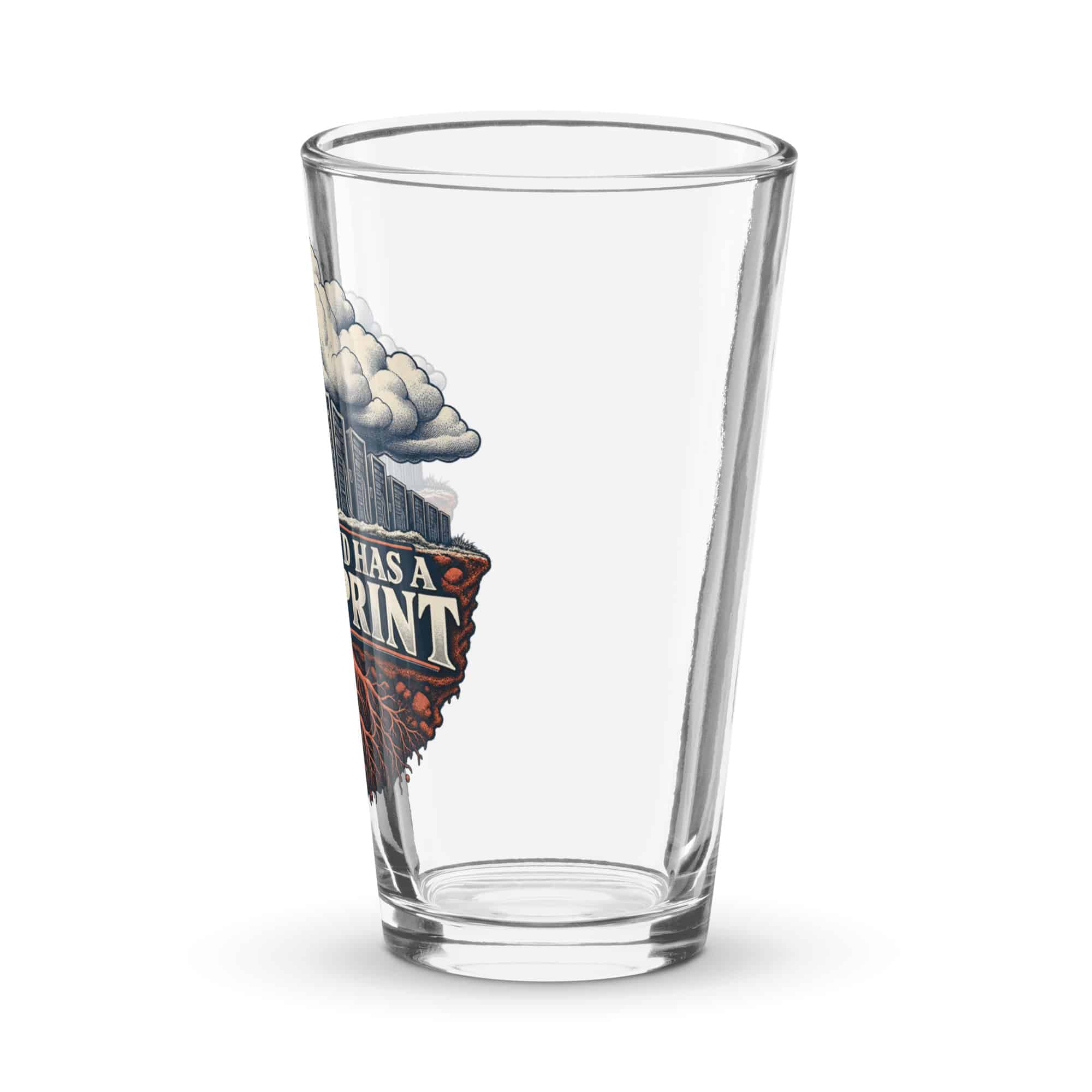 Pint Glass: The cloud has a footprint