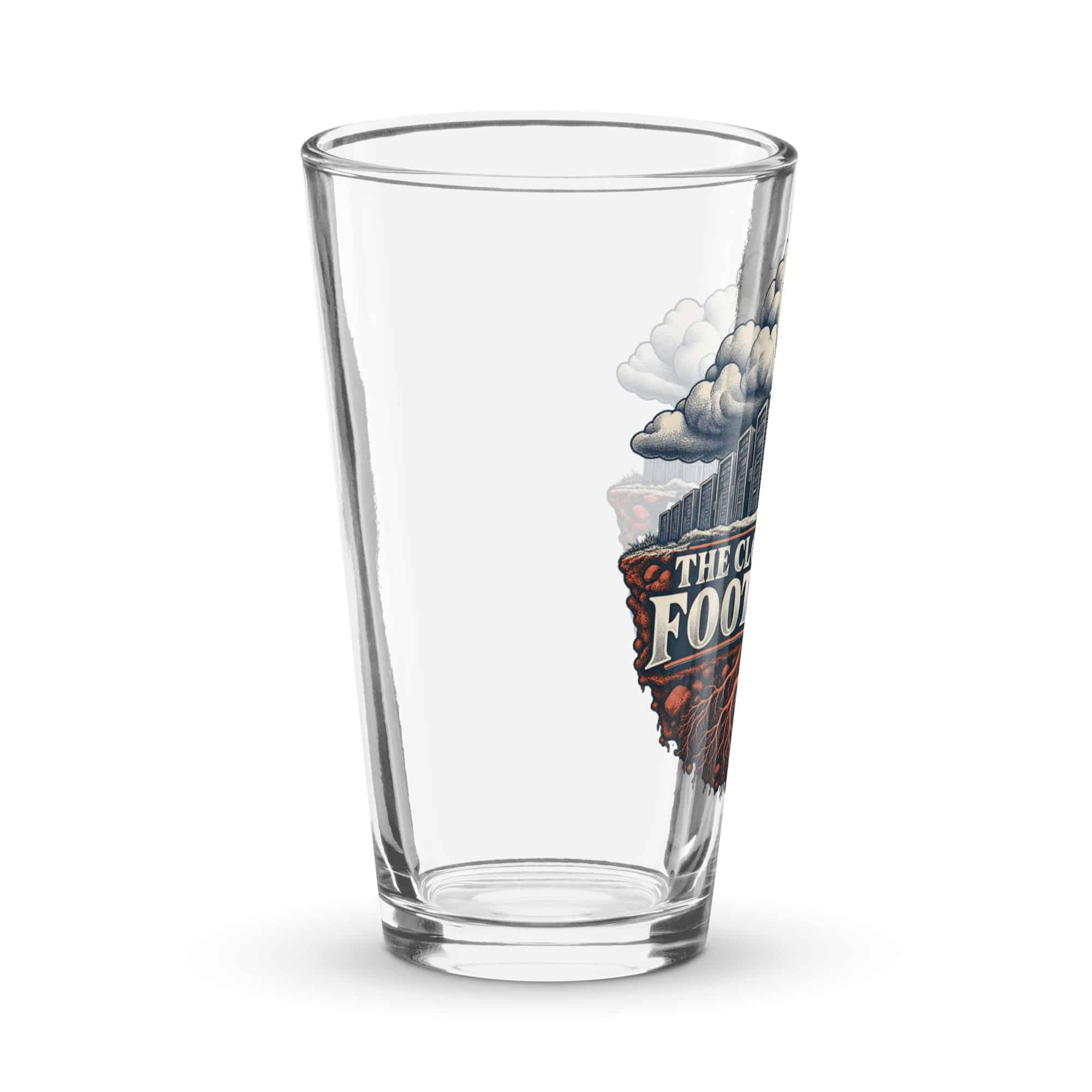 Pint Glass: The cloud has a footprint