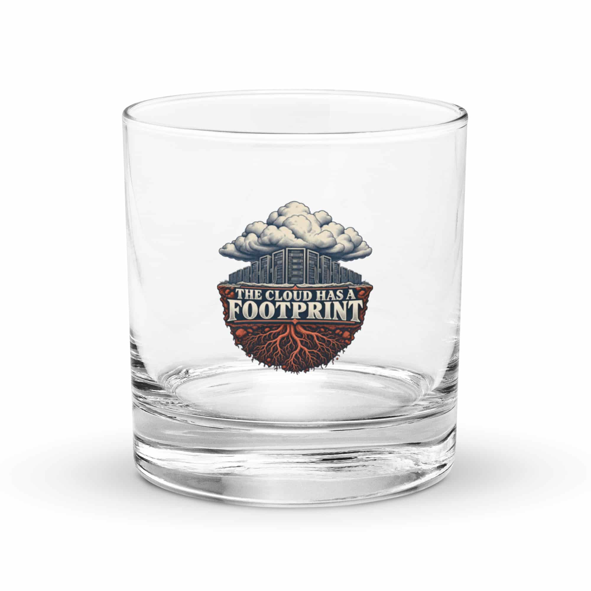 Rocks Glass: The cloud has a footprint