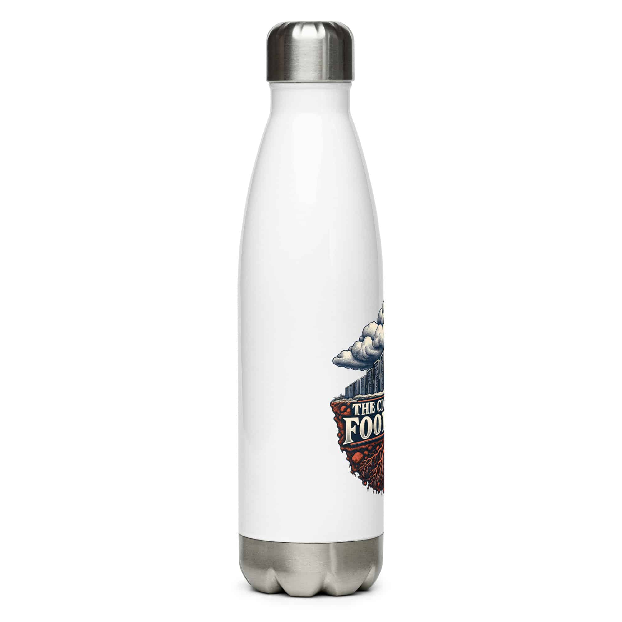 Stainless Steel Water Bottle: The cloud has a footprint