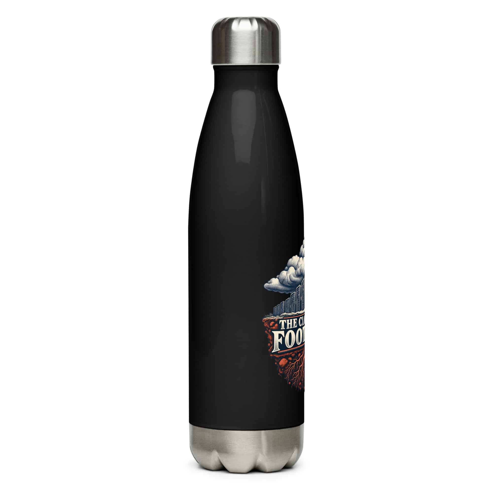 Stainless Steel Water Bottle: The cloud has a footprint