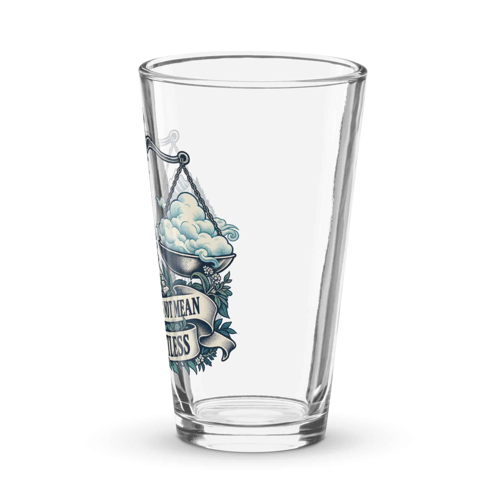 Pint Glass: Digital does not mean weightless