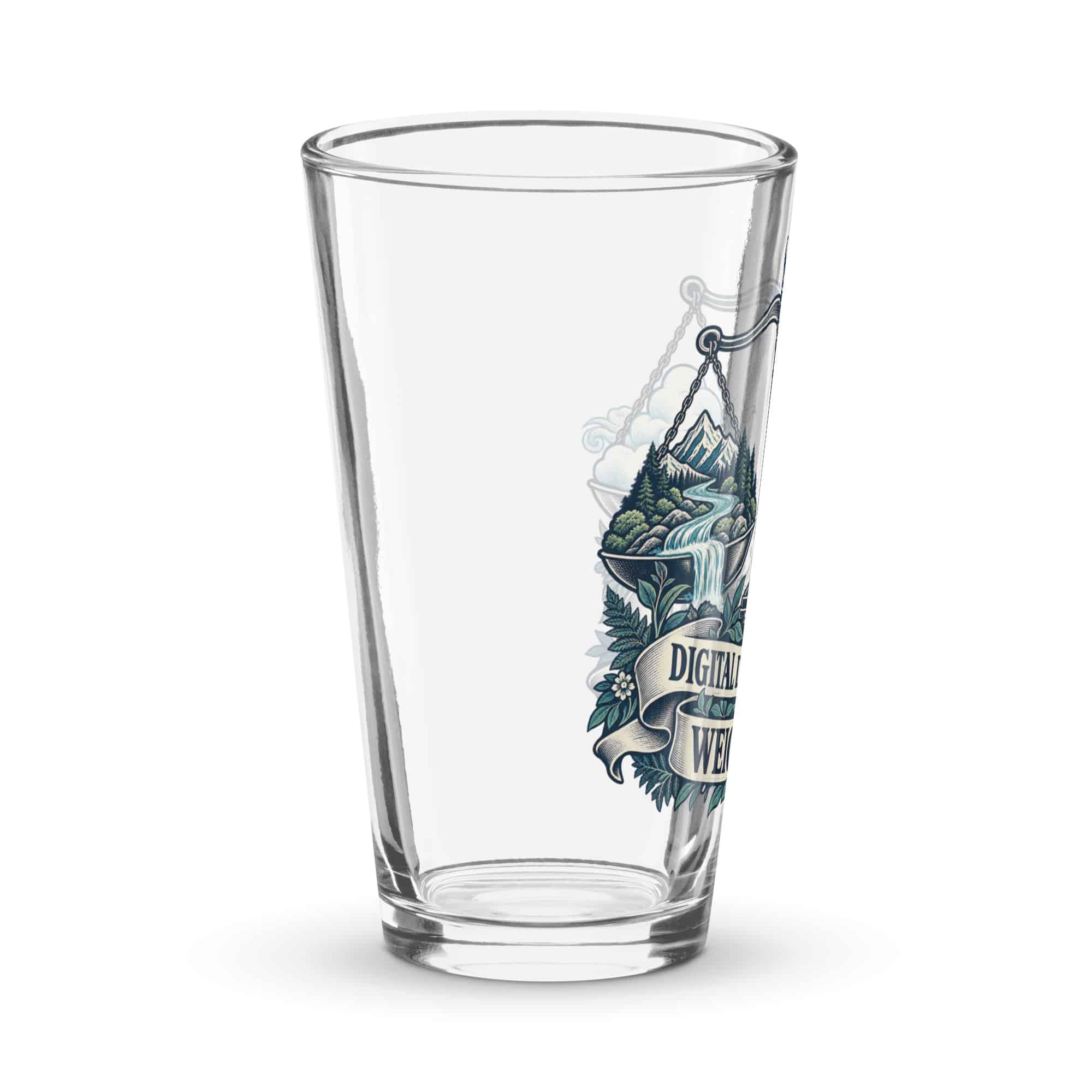 Pint Glass: Digital does not mean weightless