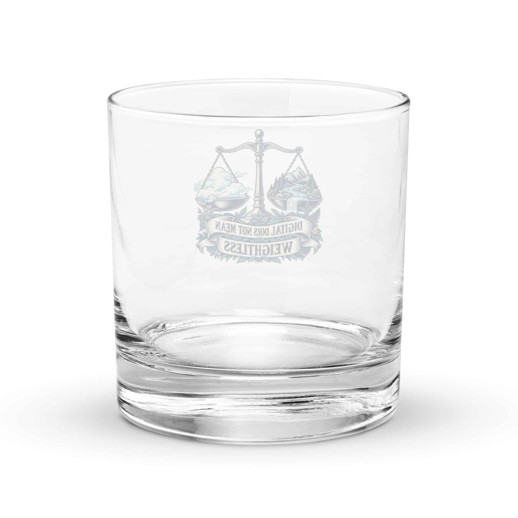 Rocks Glass: Digital does not mean weightless
