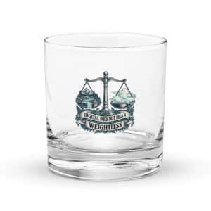 Rocks Glass: Digital does not mean weightless - 10.5 oz - Main