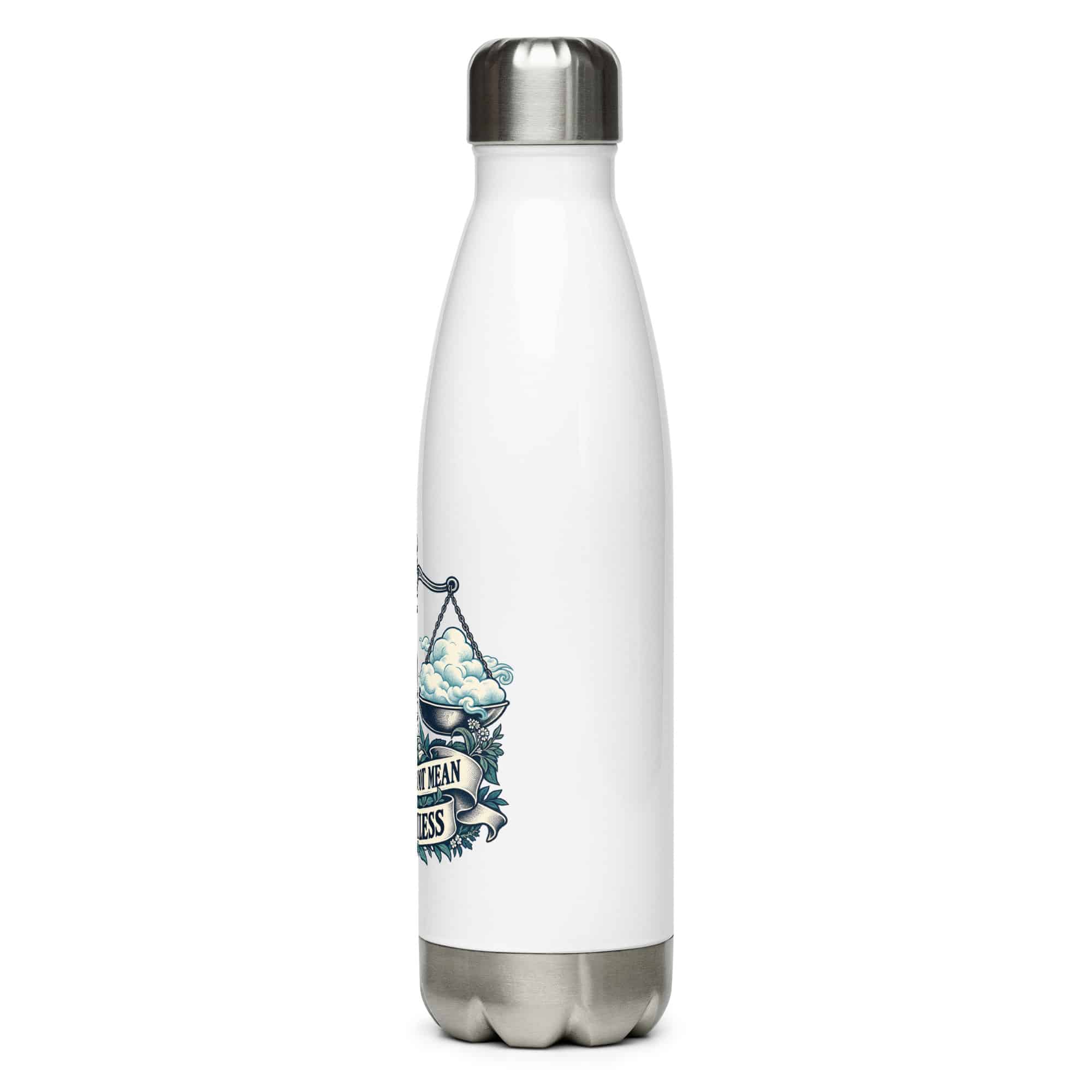 Stainless Steel Water Bottle: Digital does not mean weightless